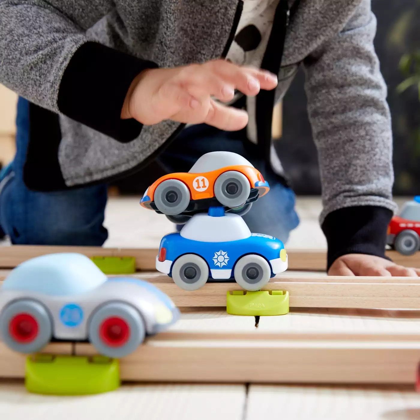 Spielzeugautos, HABA, Blau – Produktansicht