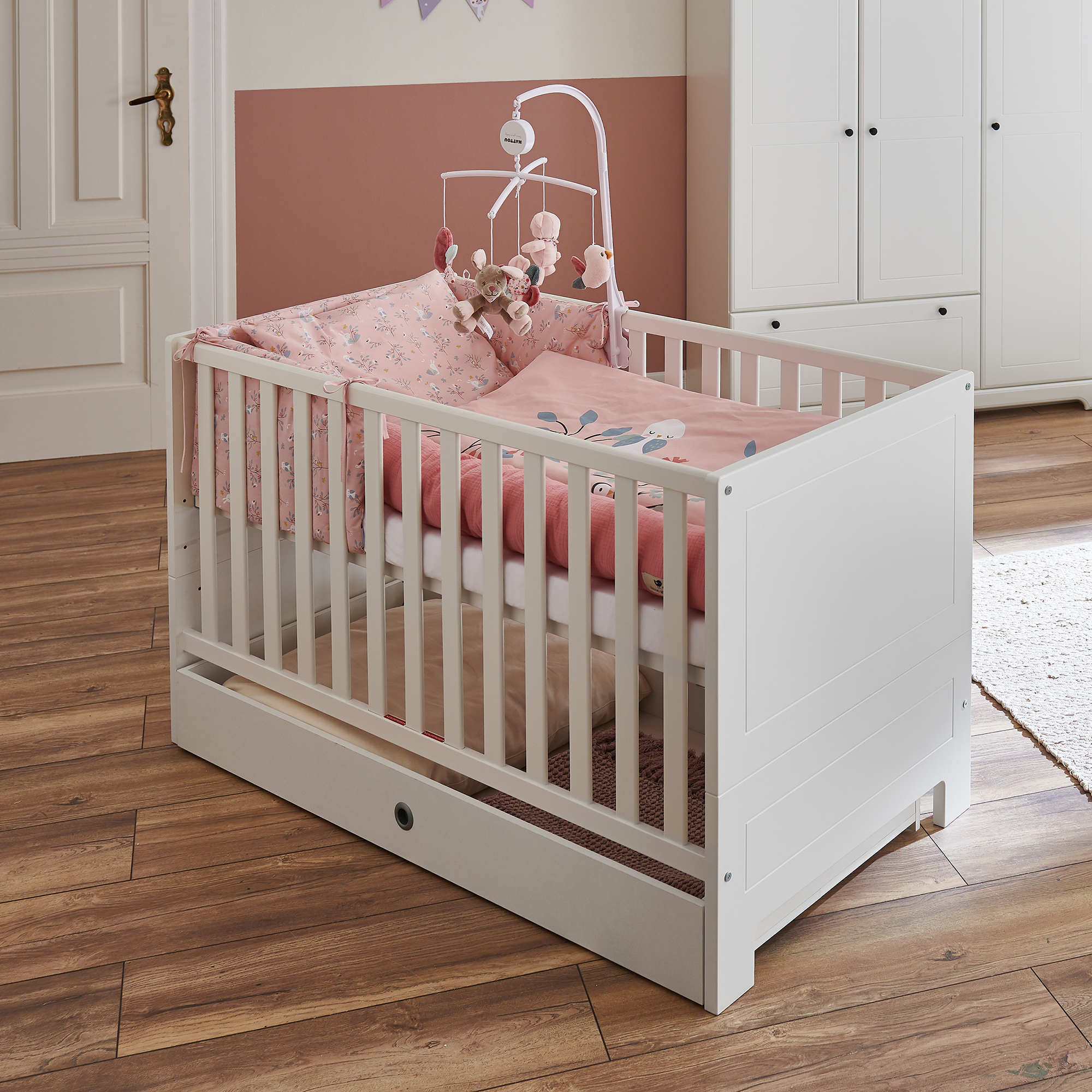 Babyzimmer Sets, Arthur Berndt, Weiß – Produktansicht