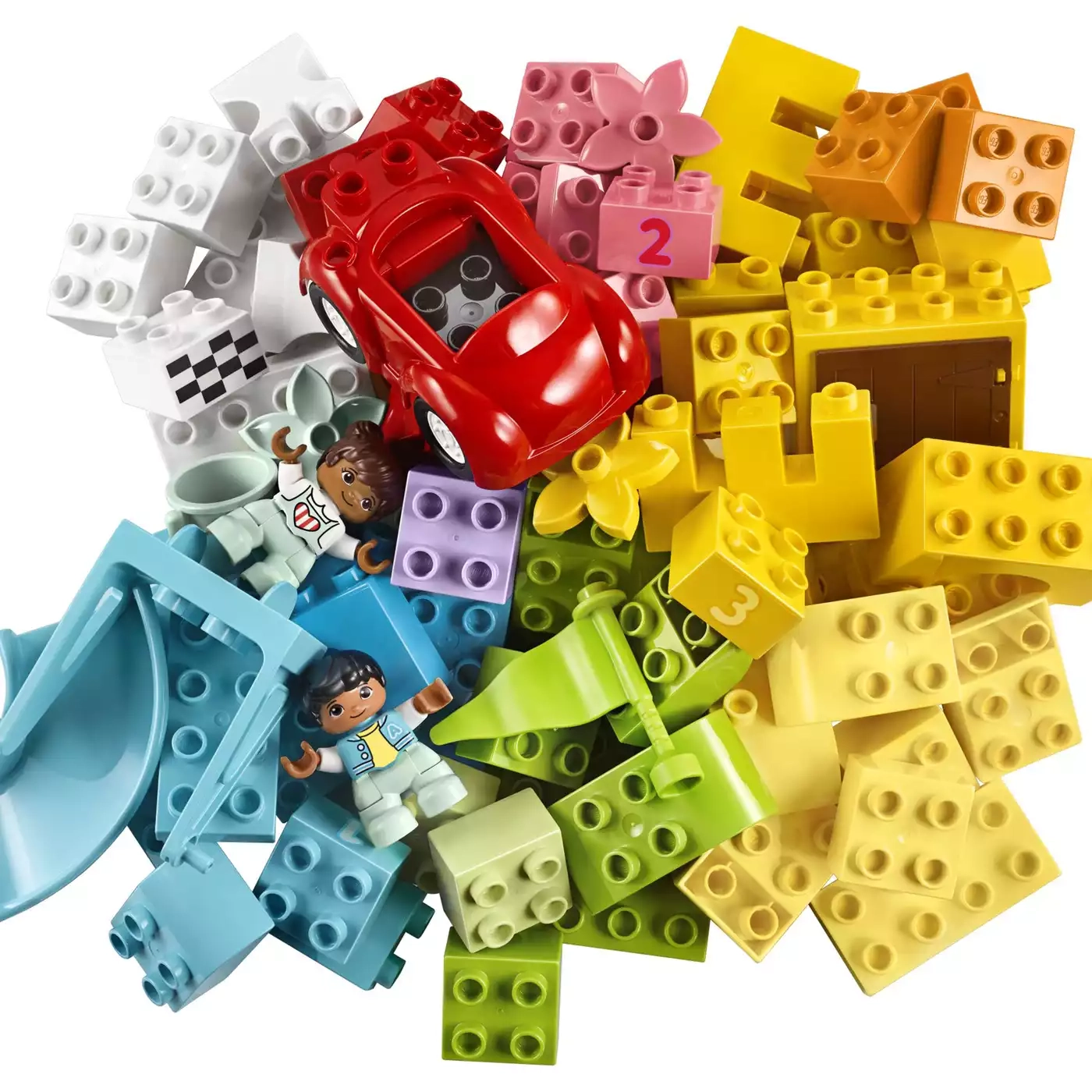 Konstruktionsspielzeug, LEGO duplo, Grün – Produktansicht
