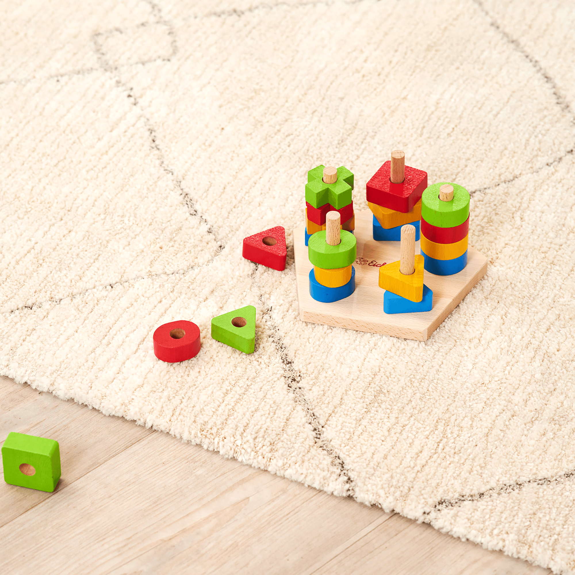 Holzspielzeug, Eichhorn, Mehrfarbig – Produktansicht