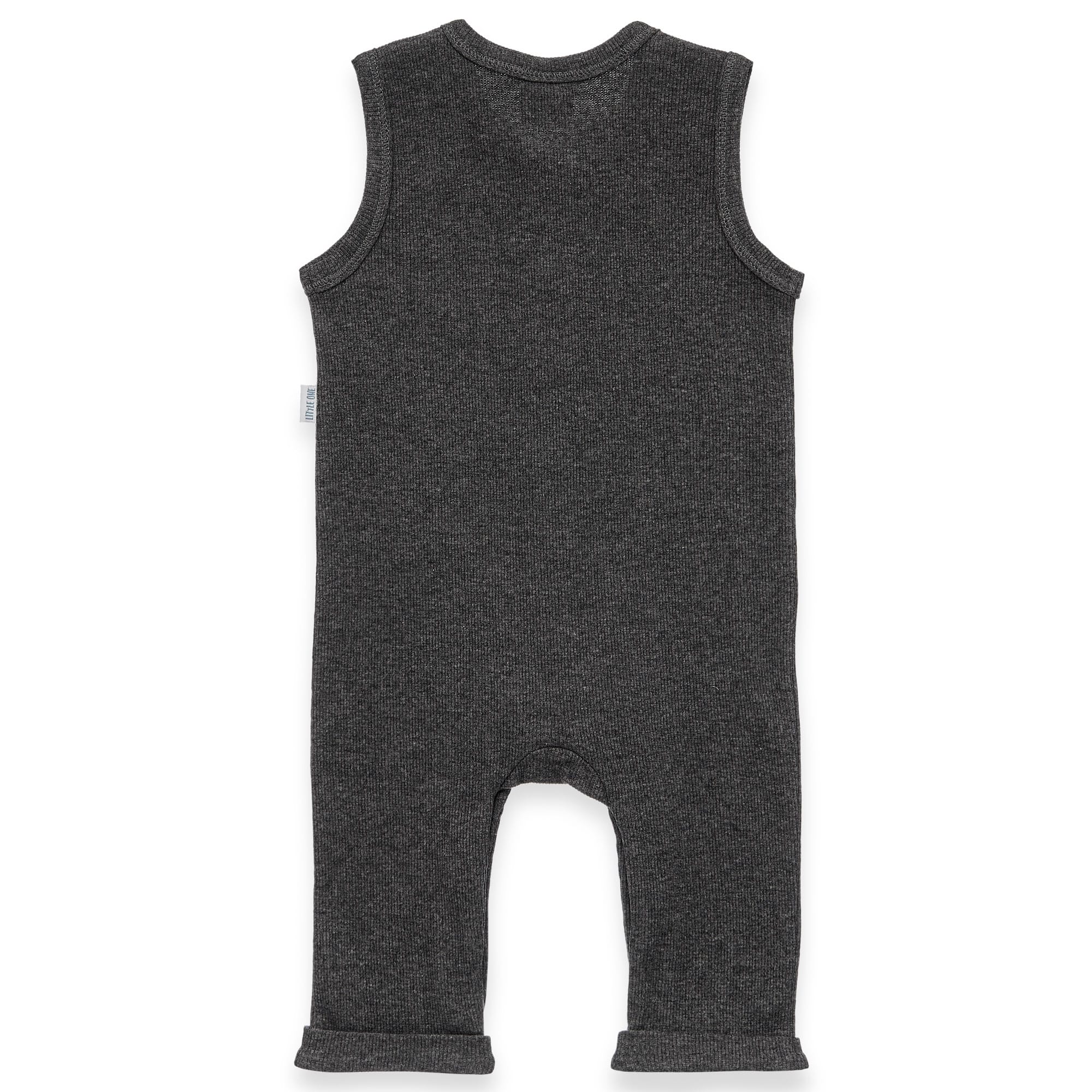Strampler, LITTLE ONE, Grau – Produktansicht