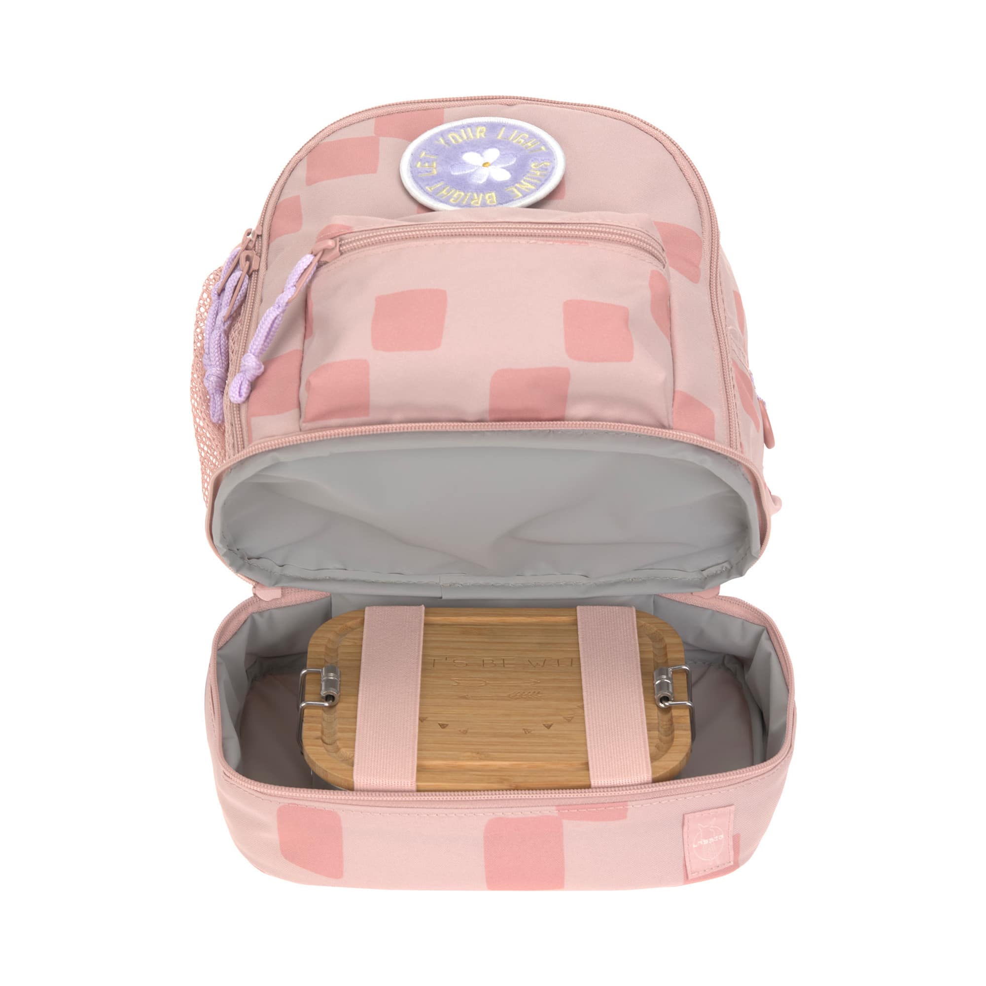 Kinderrucksäcke, LÄSSIG, Pink – Produktansicht