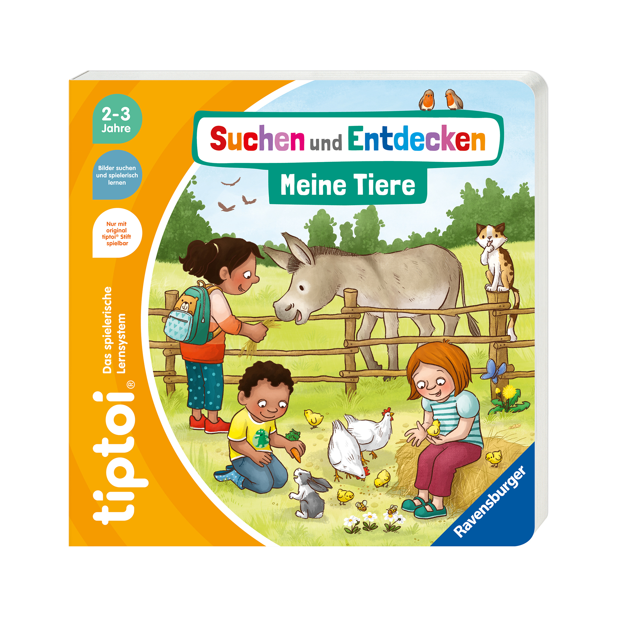 Soundbücher, Tiptoi – Besonderheit: für Kinder von 2 bis 3 Jahren geeignet