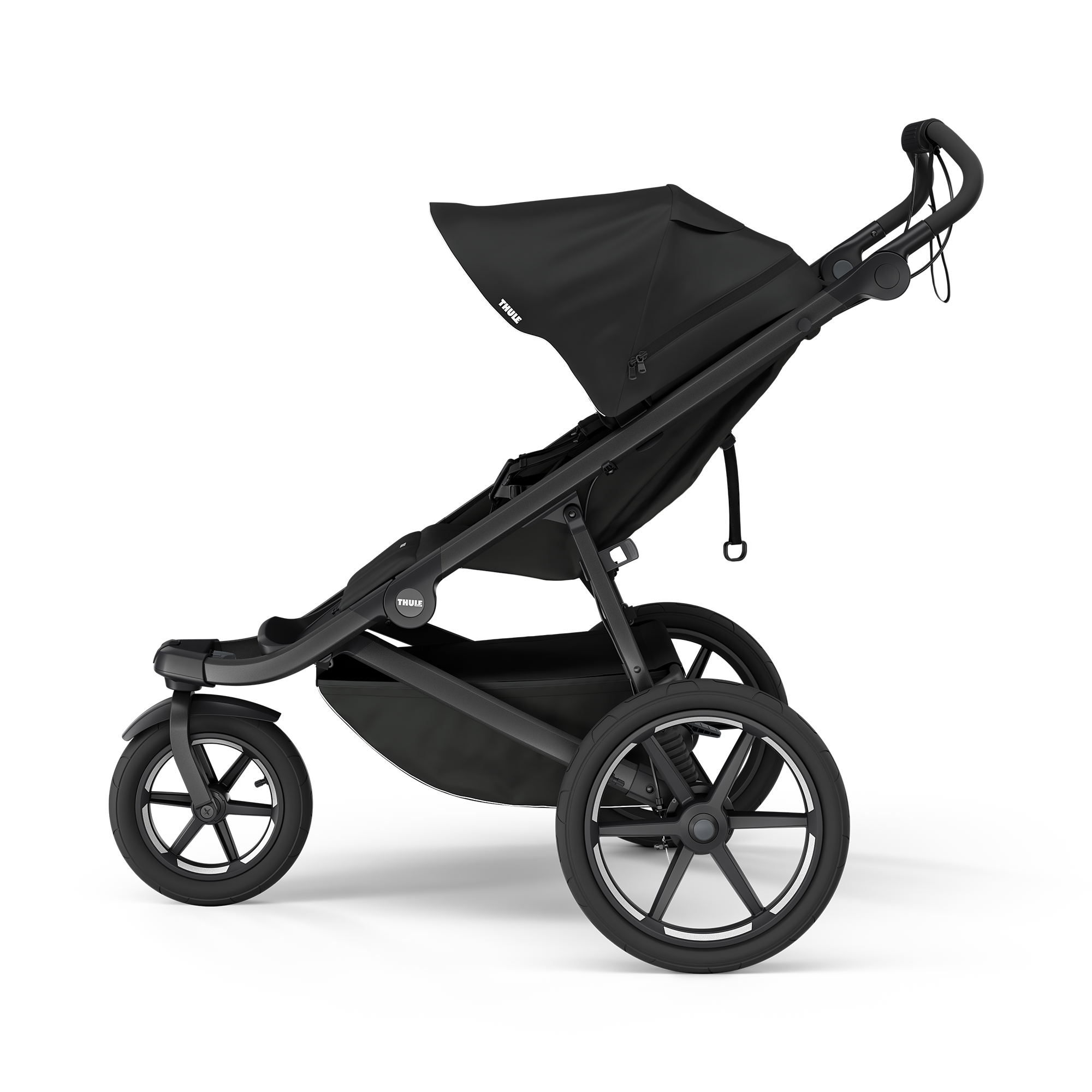 Buggys, THULE, Schwarz – Besonderheit: integrierte Beinstütze