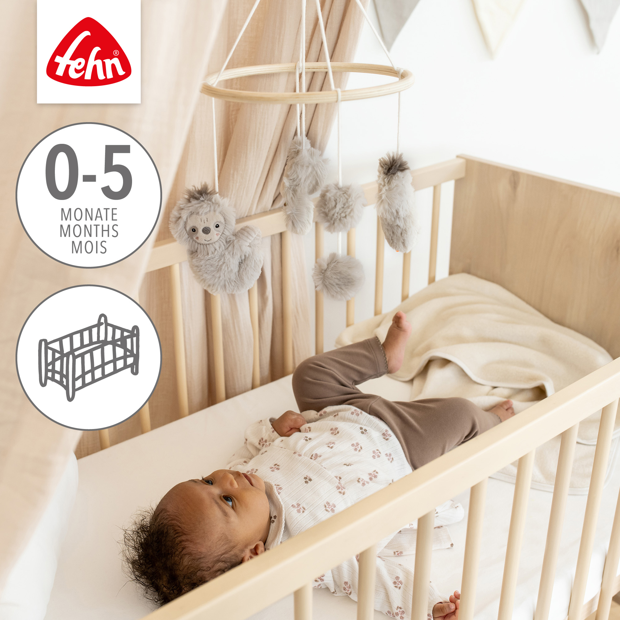 Mobilés, fehn, Grau – Produktansicht