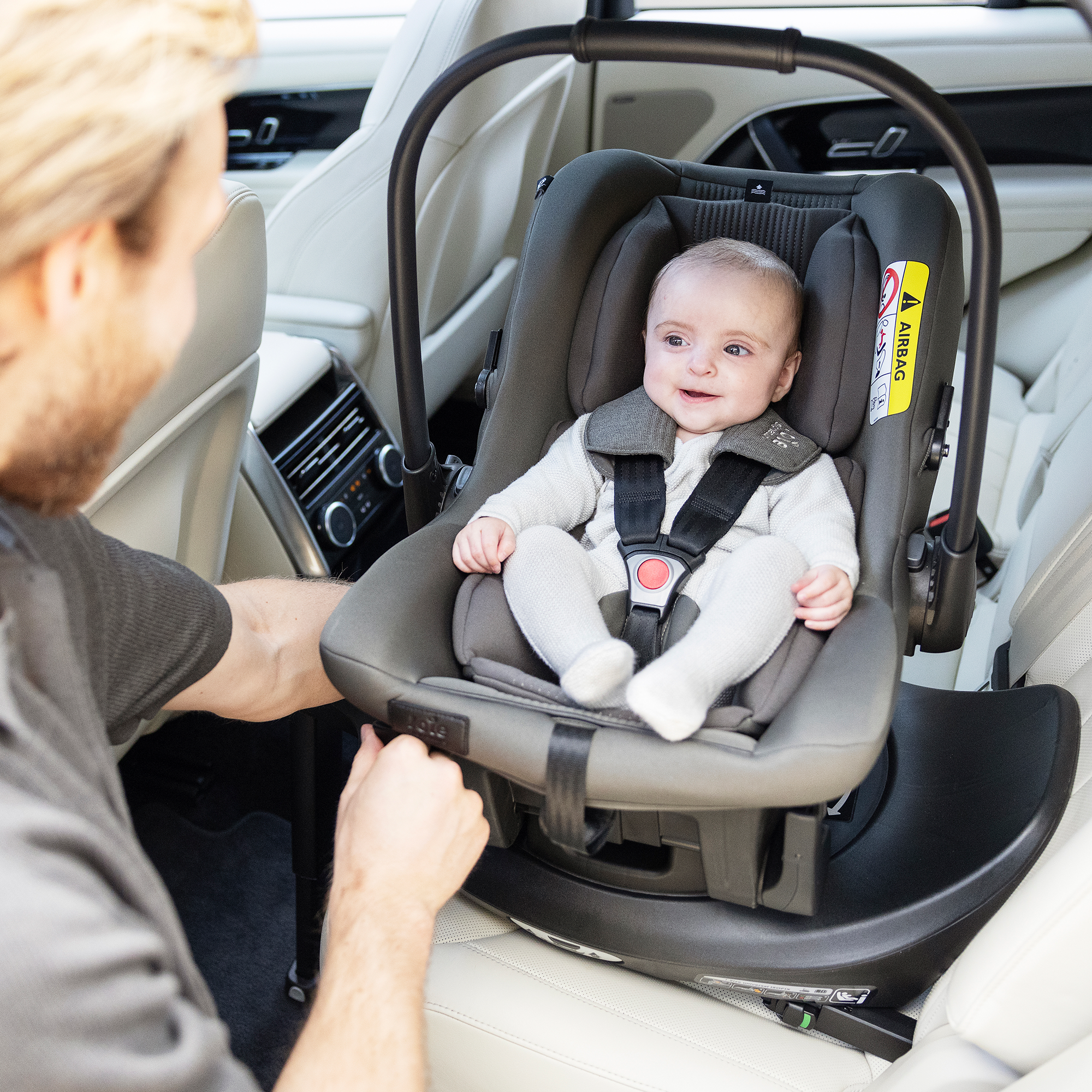 Babyschalen 0-13 kg, Gruppe 0+, Joie signature, Braun – Produktansicht