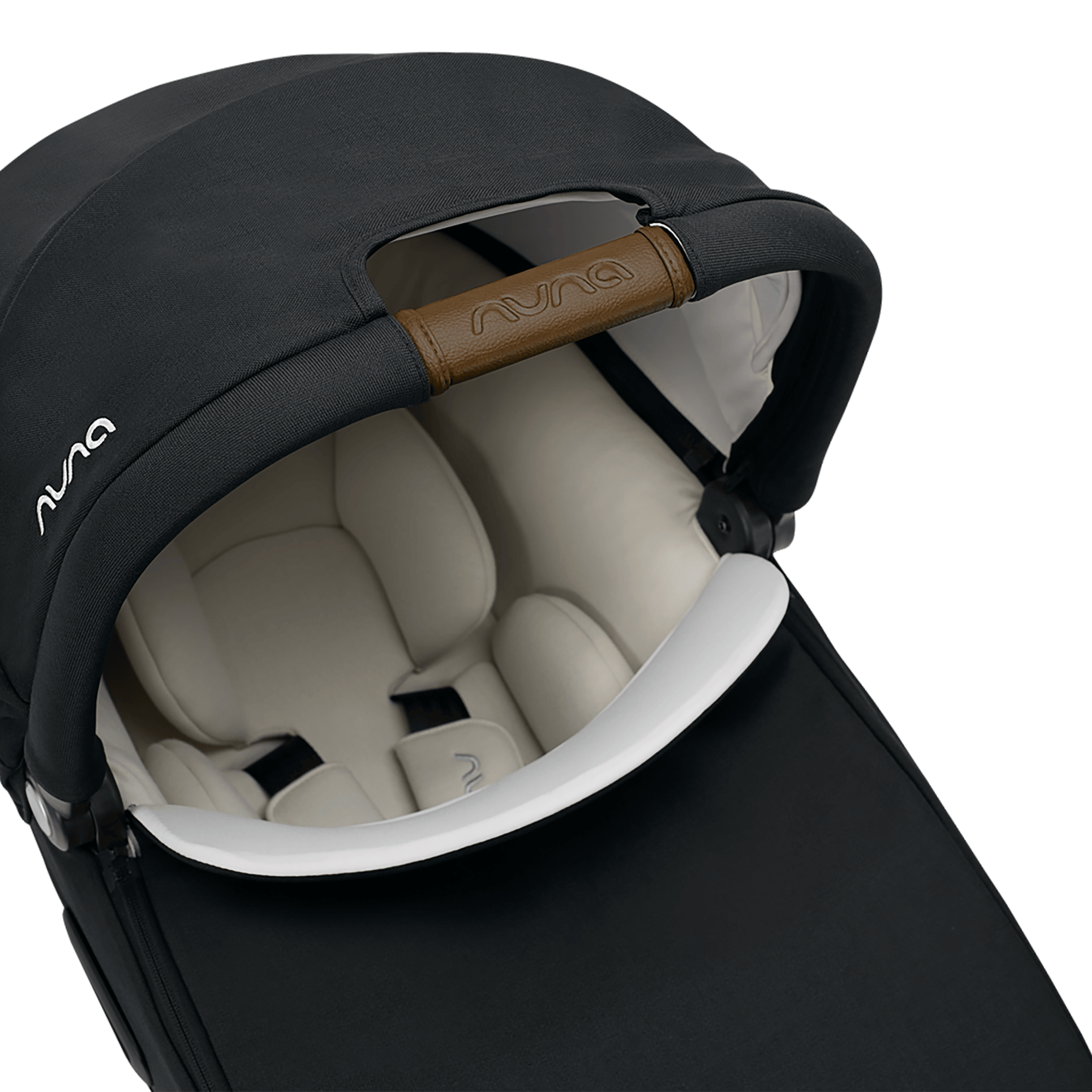 Tragewannen, nuna, Grau – Produktansicht