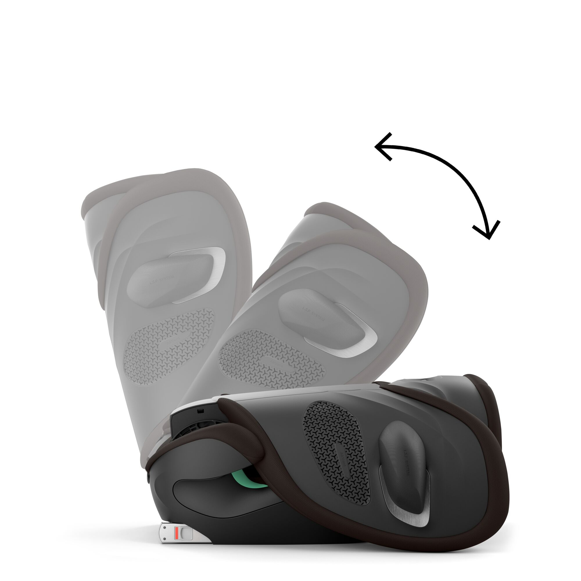 Kindersitze 15-36 kg, Gruppe 2/3, cybex, Braun – Produktansicht