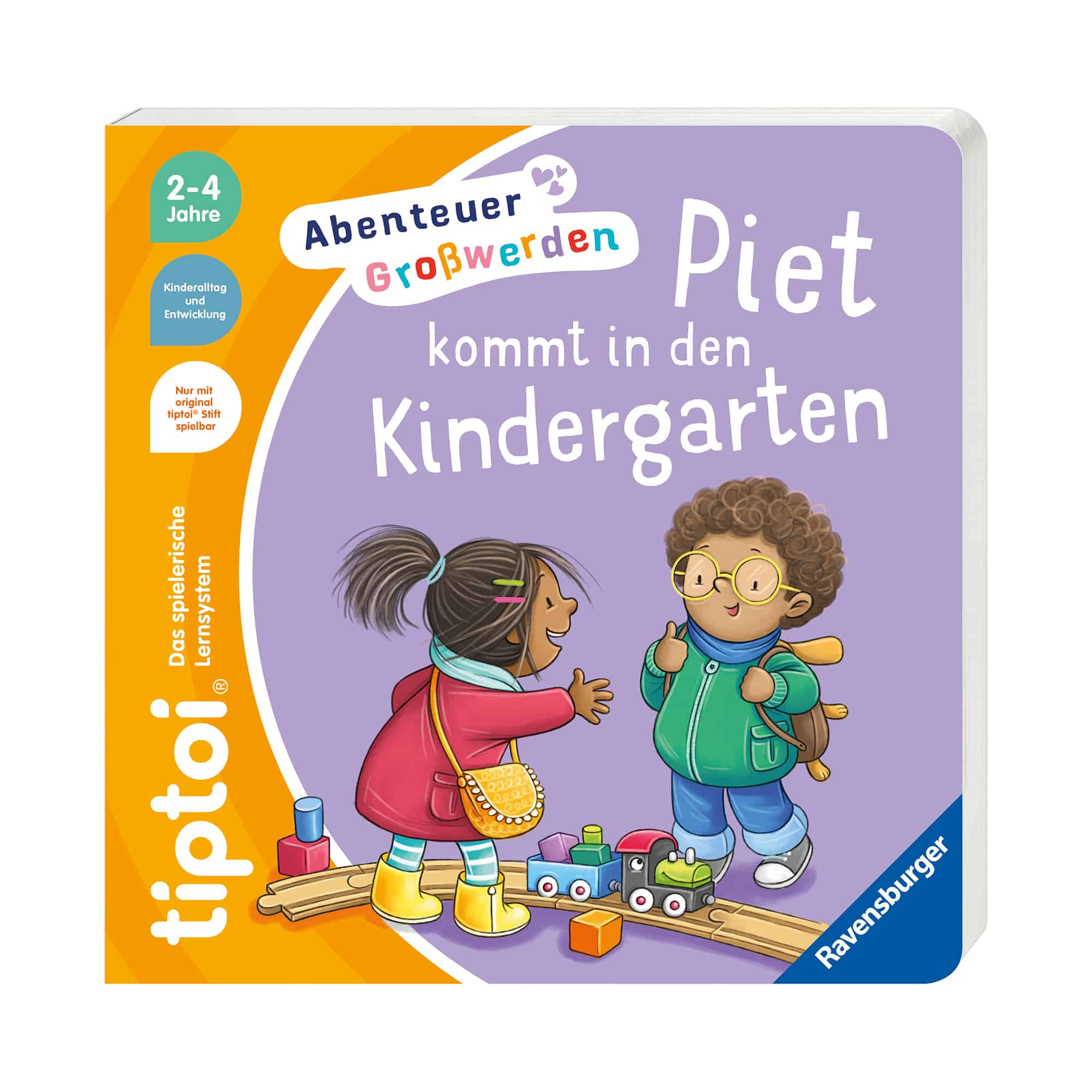 Kinderbücher, Tiptoi, Lila – Produktansicht