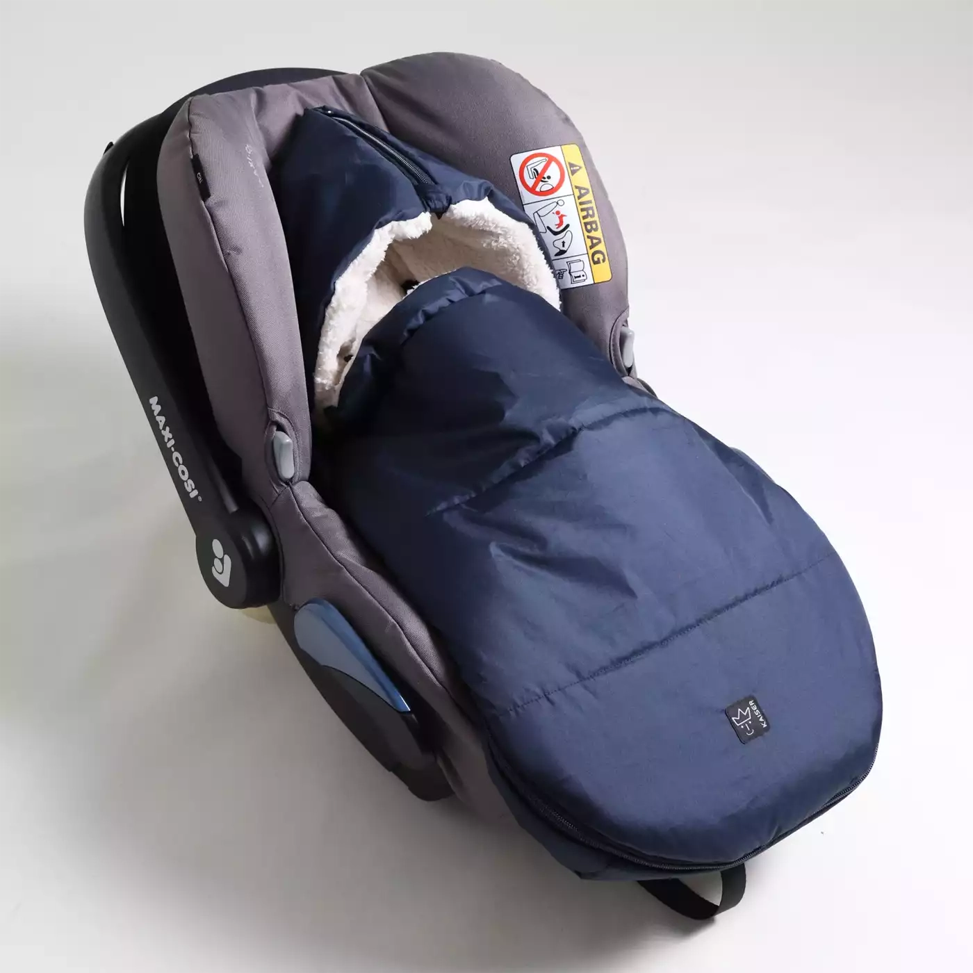 Fußsäcke, KAISER, Blau – Produktansicht