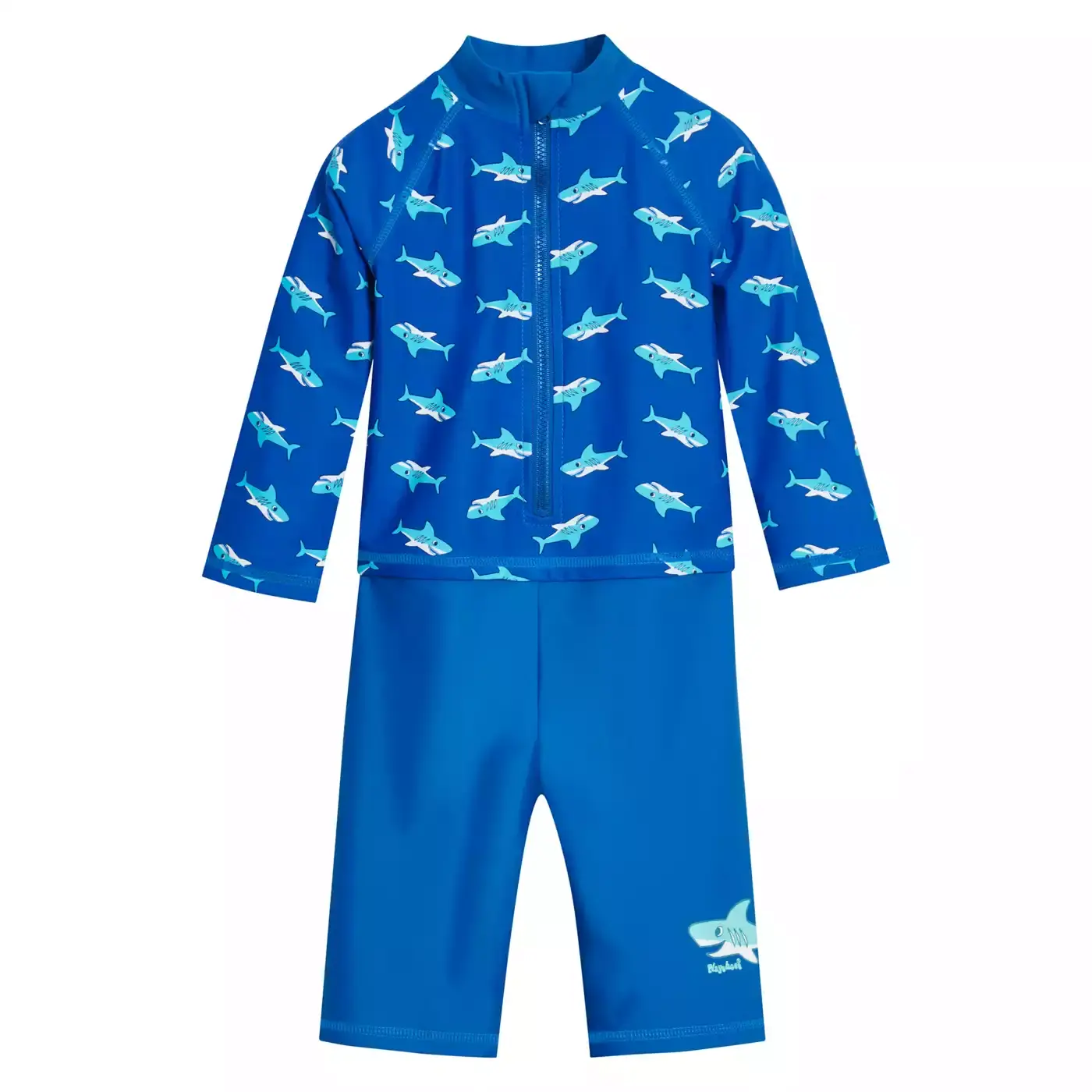 UV-Schutz Einteiler Hai Playshoes Blau M2000580288605 1