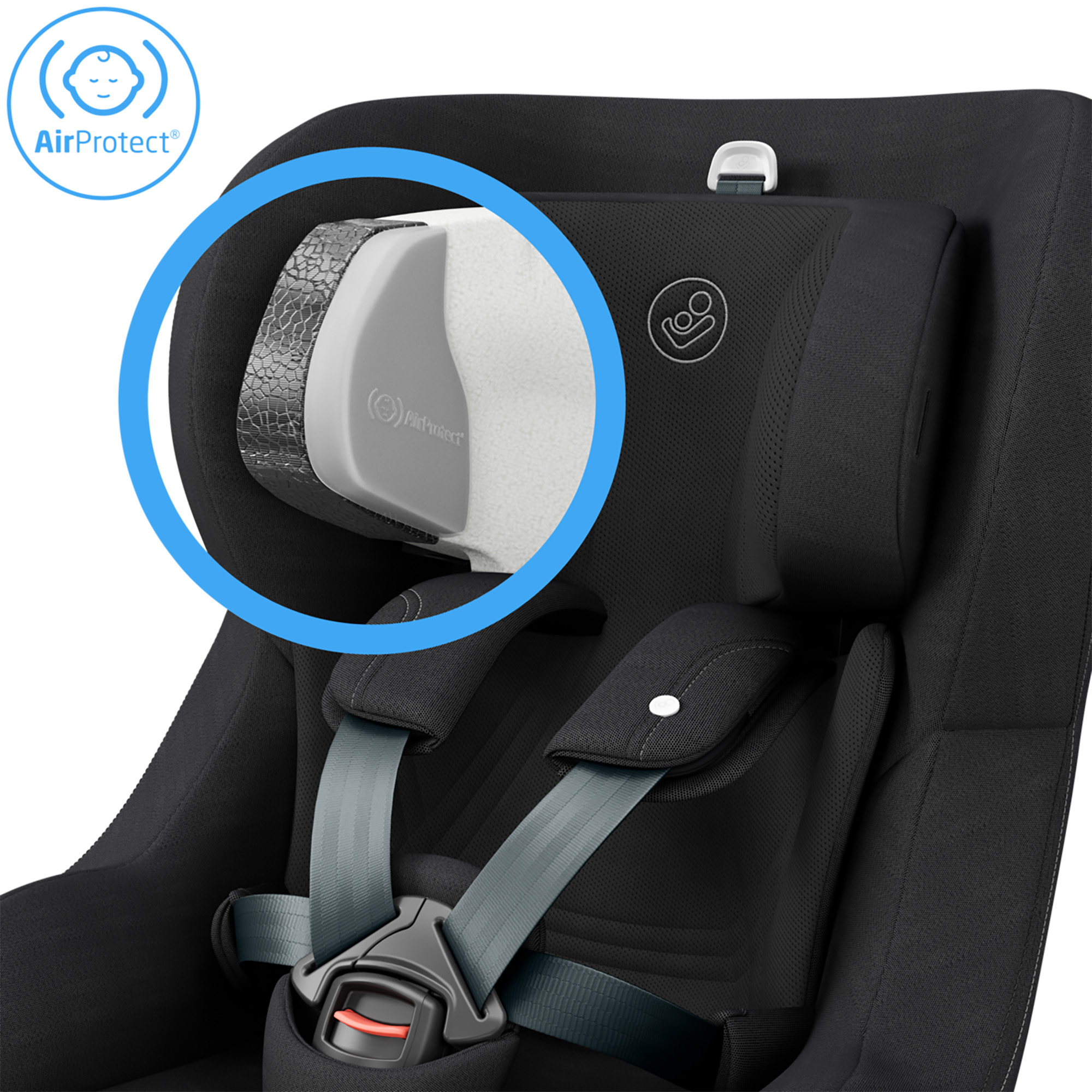 Reboarder 0-18 kg, Gruppe 0+/1, MAXI-COSI Premium, Schwarz – Produktansicht