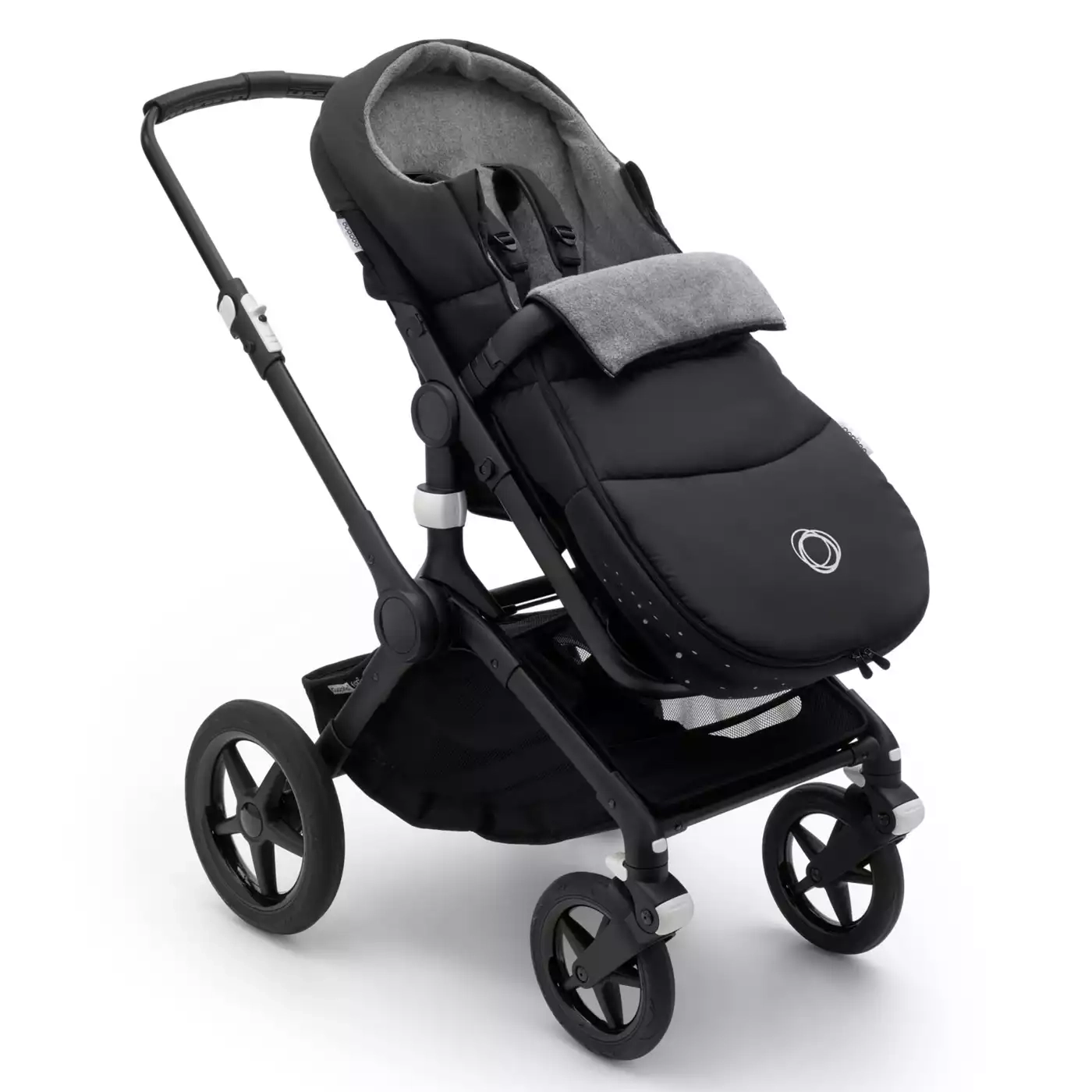 Fußsäcke & Decken, bugaboo, Schwarz – Produktansicht