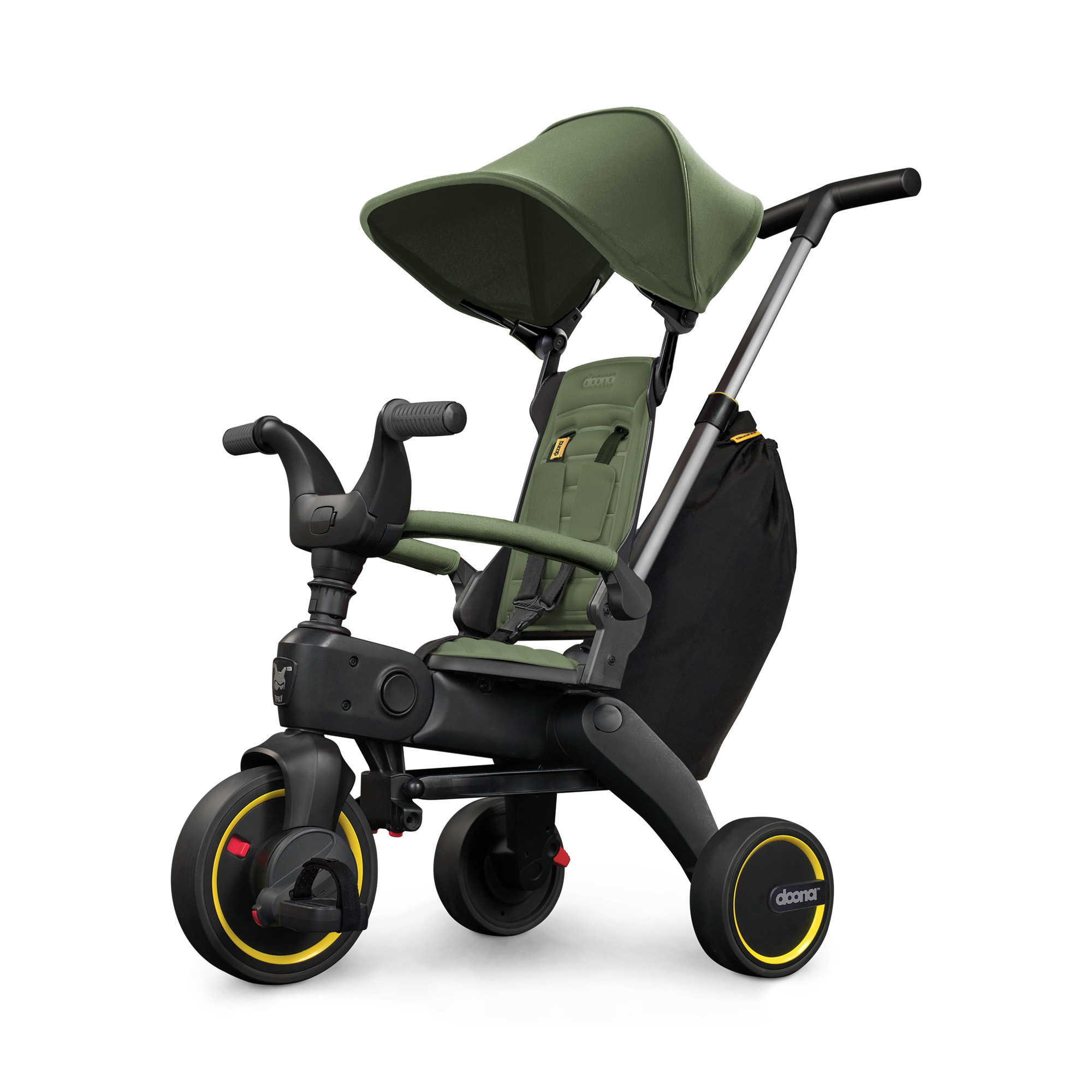 Dreiräder, doona, Grün – Besonderheit: das kompakteste und innovativste Dreirad der Welt