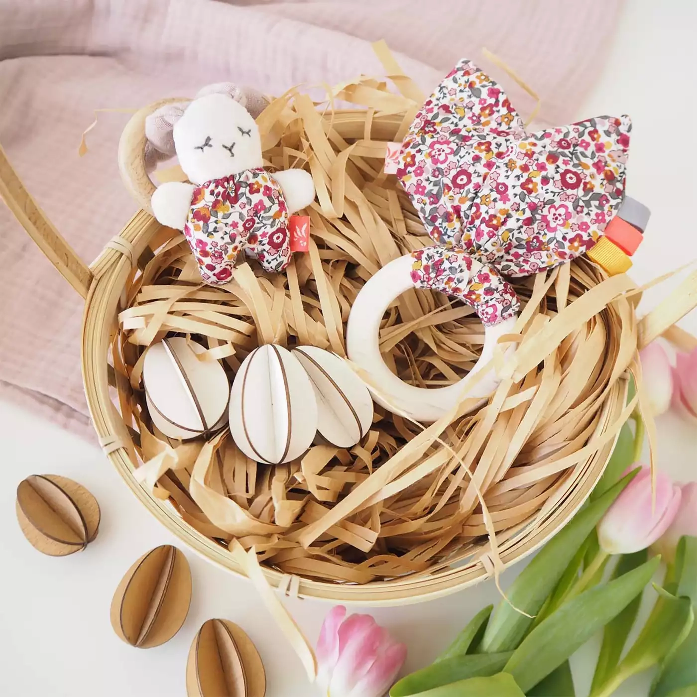 Rasseln & Greiflinge, kikadu, Pink – Produktansicht