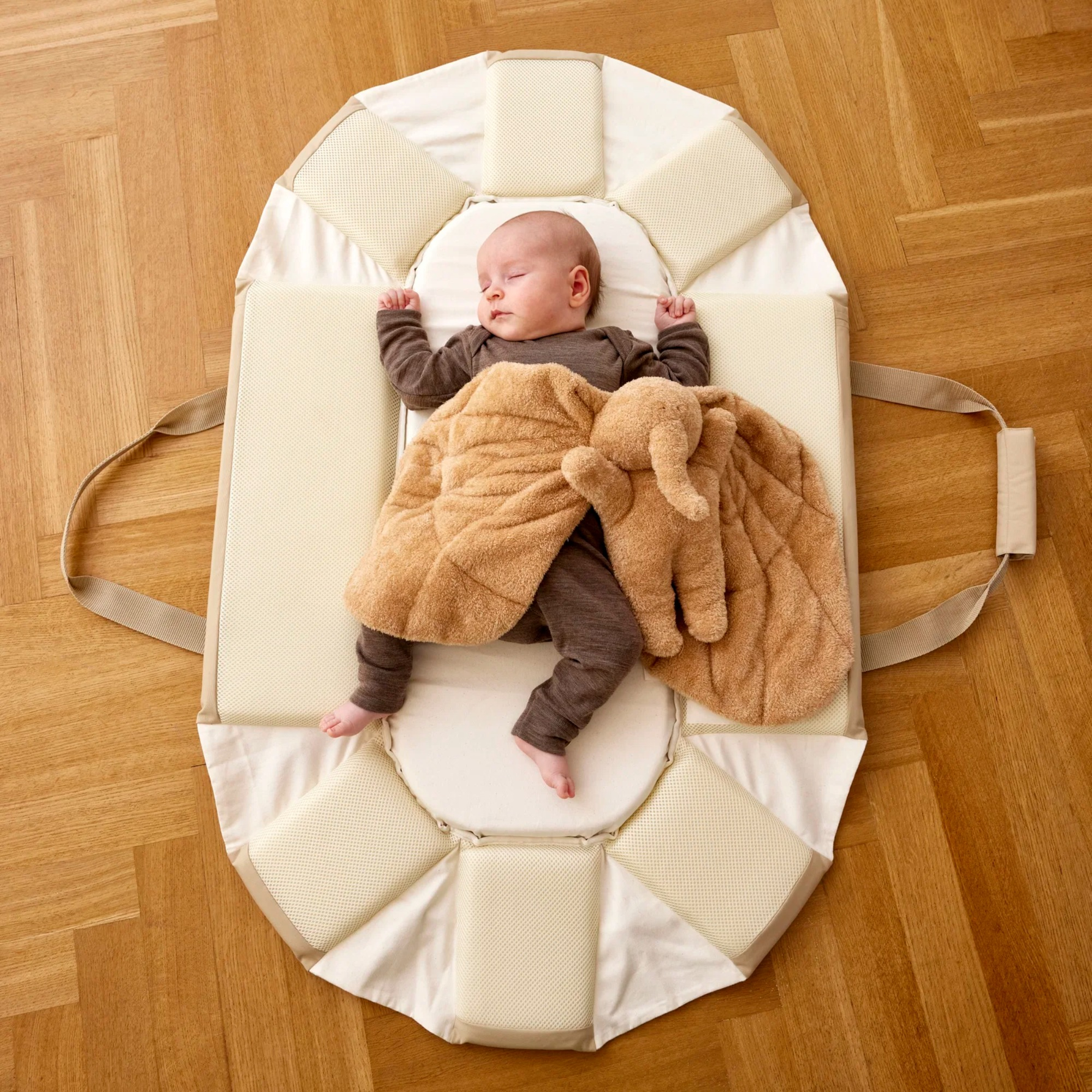 Kuschelnest, MEMBANTU, Beige – Produktansicht
