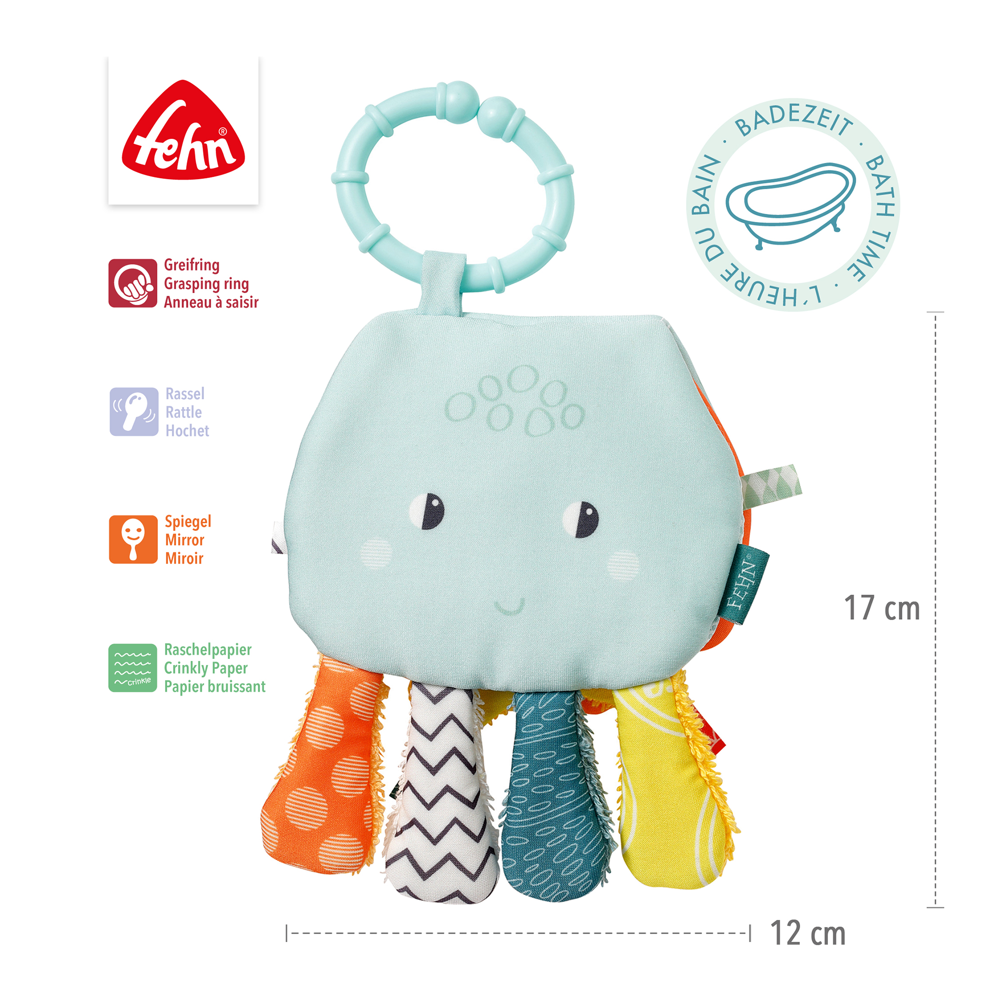 Badespielzeug, fehn, Mehrfarbig – Produktansicht