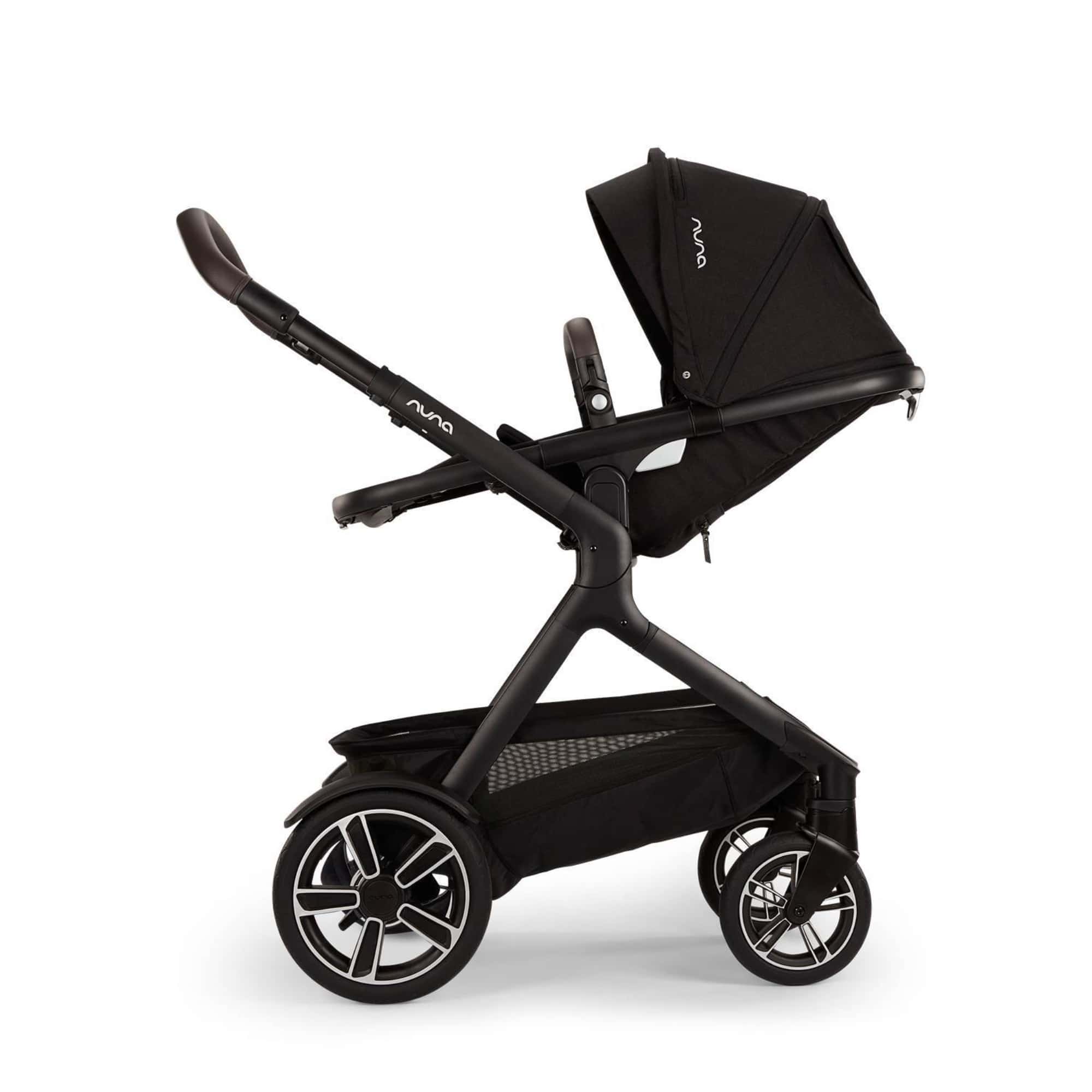 Kombi-Kinderwagen, nuna, Schwarz – Produktansicht
