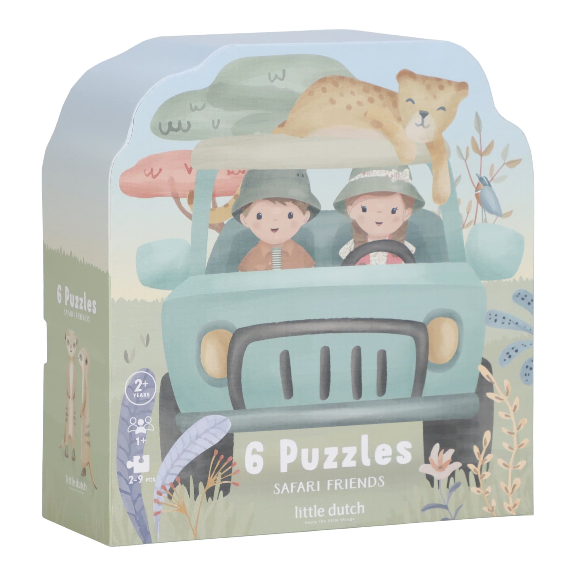 Puzzle, LITTLE DUTCH, Mehrfarbig – Produktansicht