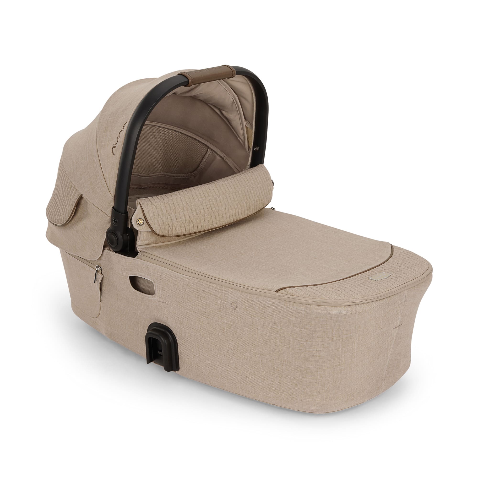 Tragewannen, nuna, Beige – Besonderheit: faltbare Babywanne für den DEMI next Kinderwagen von Nuna 
