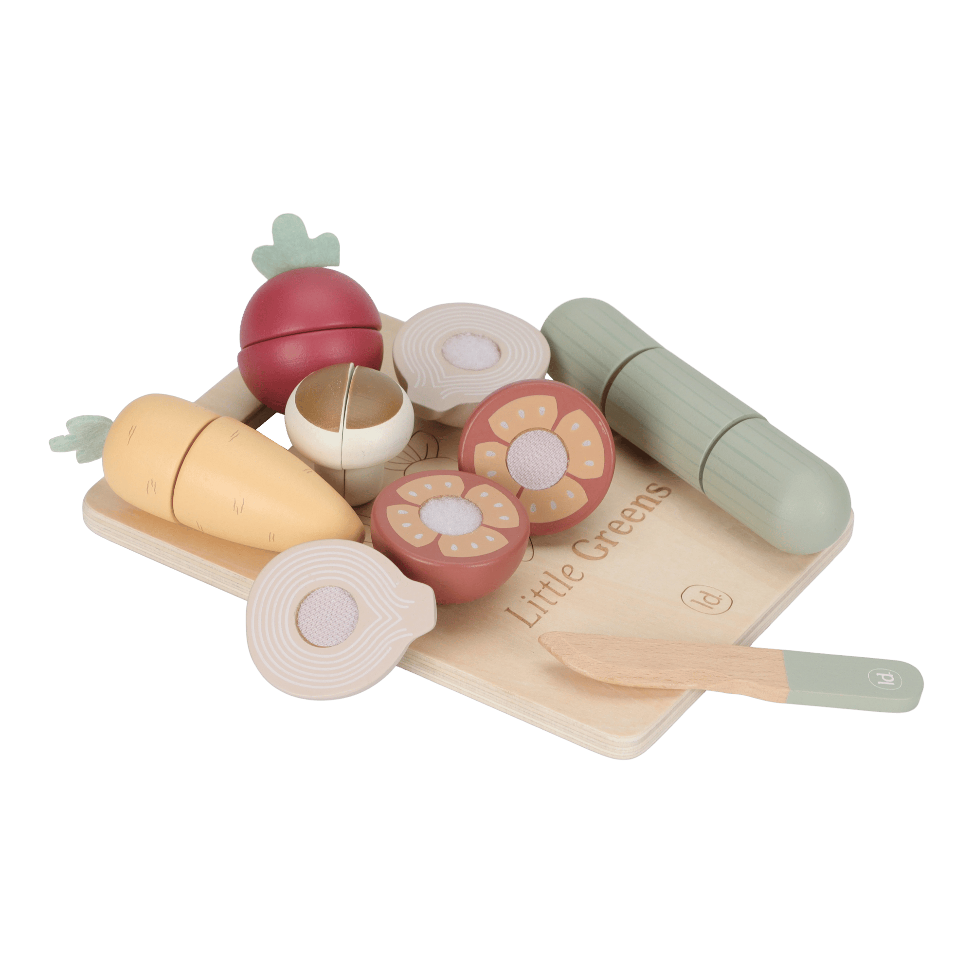 Holzspielzeug, LITTLE DUTCH, Mehrfarbig – Produktansicht