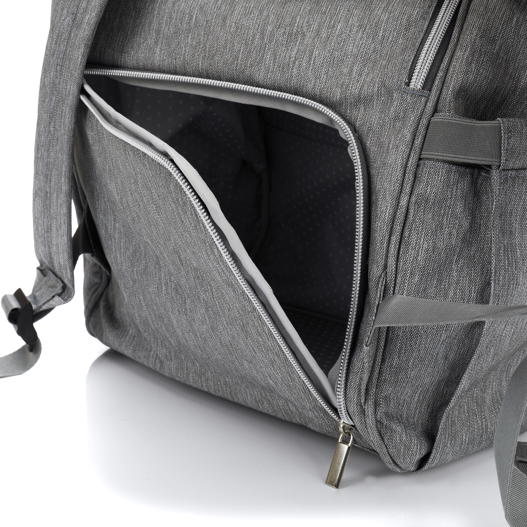 Wickelrucksäcke, LITTLE ONE, Grau – Produktansicht