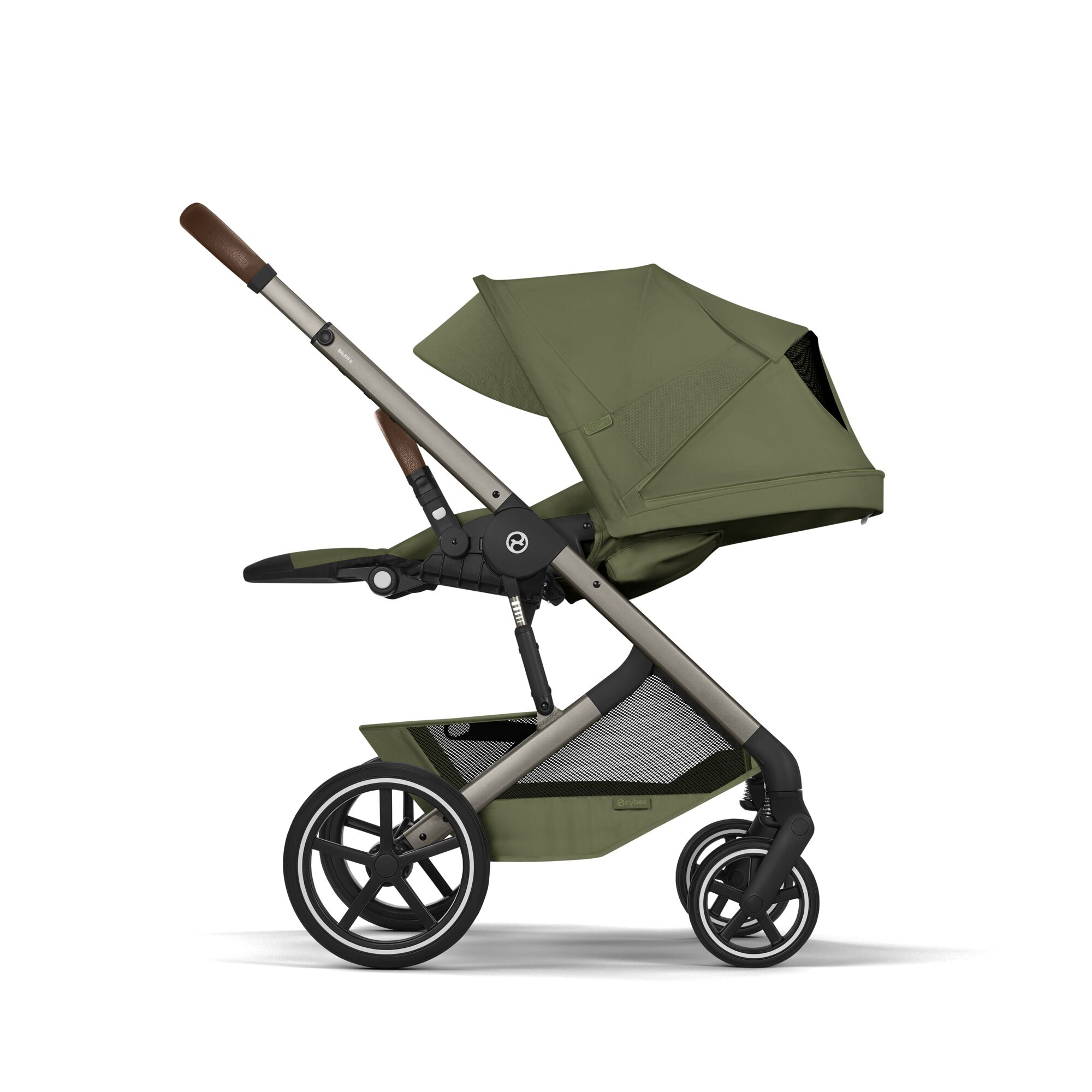 Kombi-Kinderwagen, cybex, Grün – Produktansicht