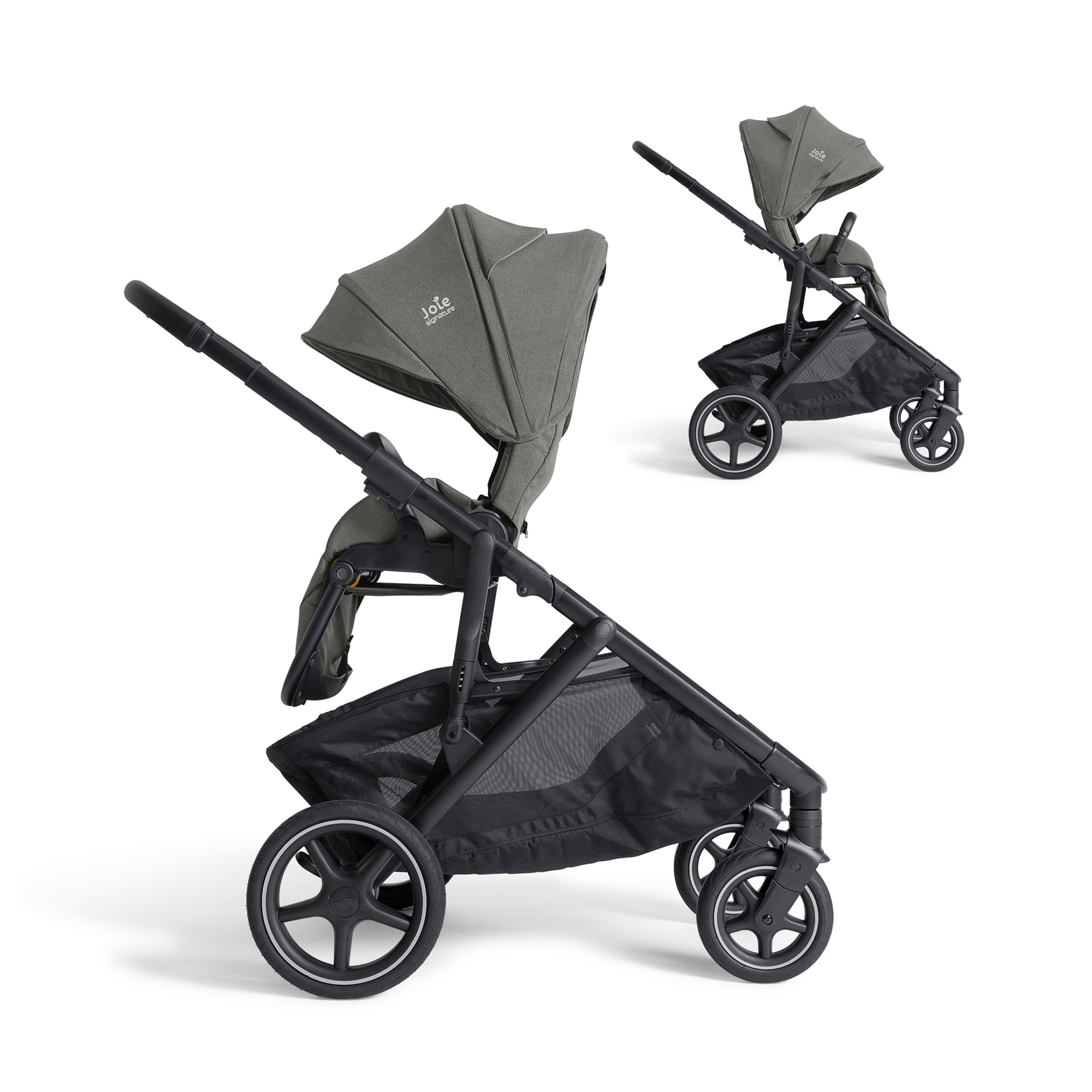 Kombi-Kinderwagen, Joie signature, Grün – Produktansicht