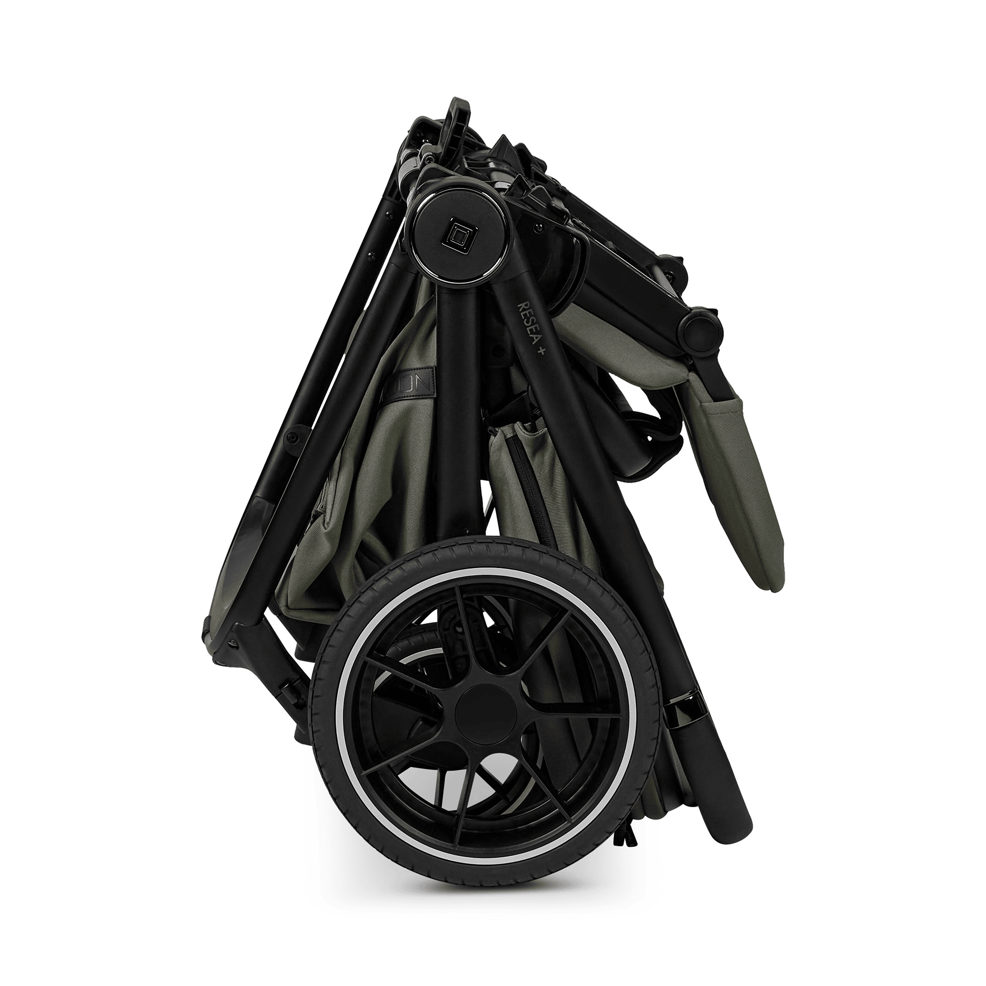 Kombi-Kinderwagen, MOON, Grün – Produktansicht