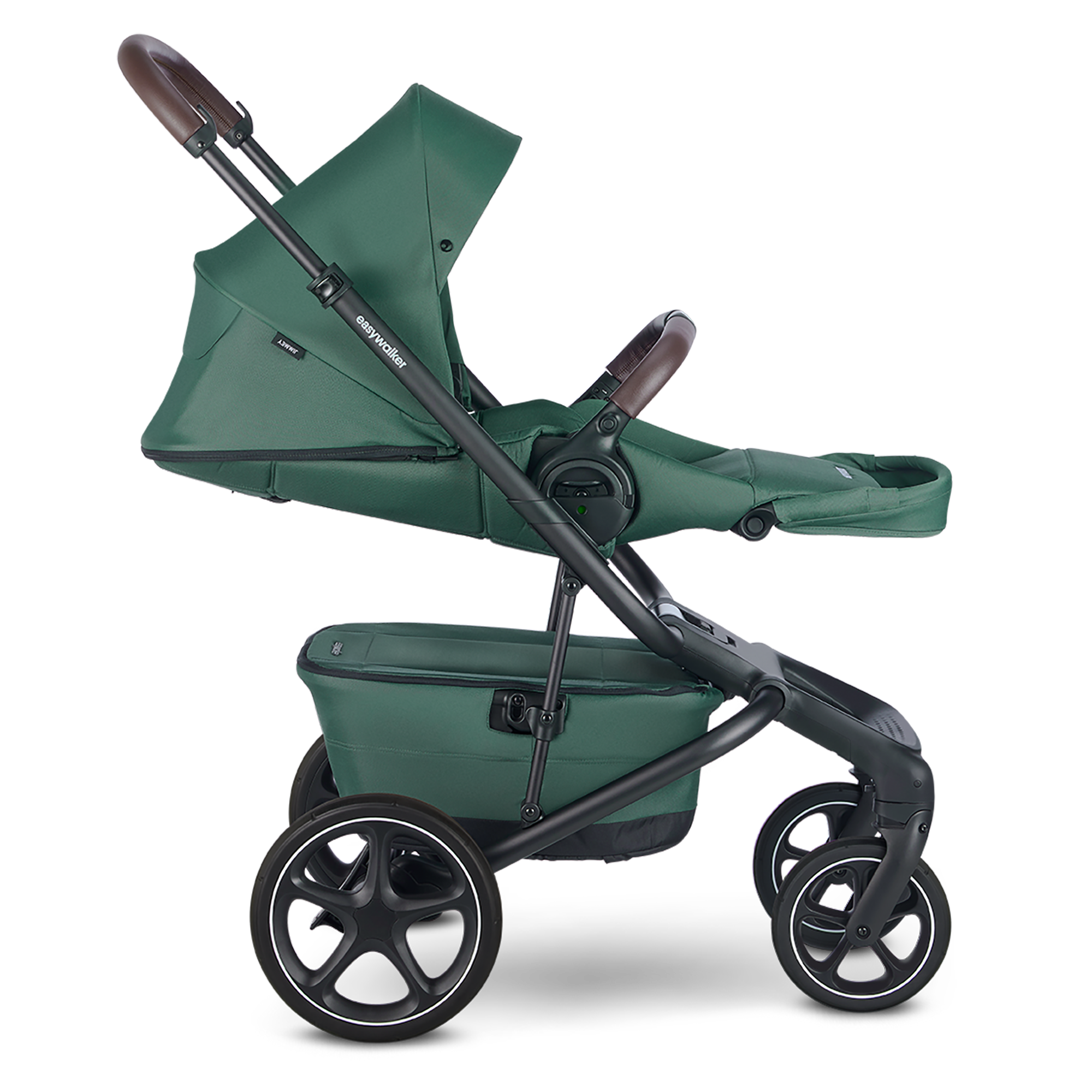 Kombi-Kinderwagen, easywalker, Grün – Produktansicht