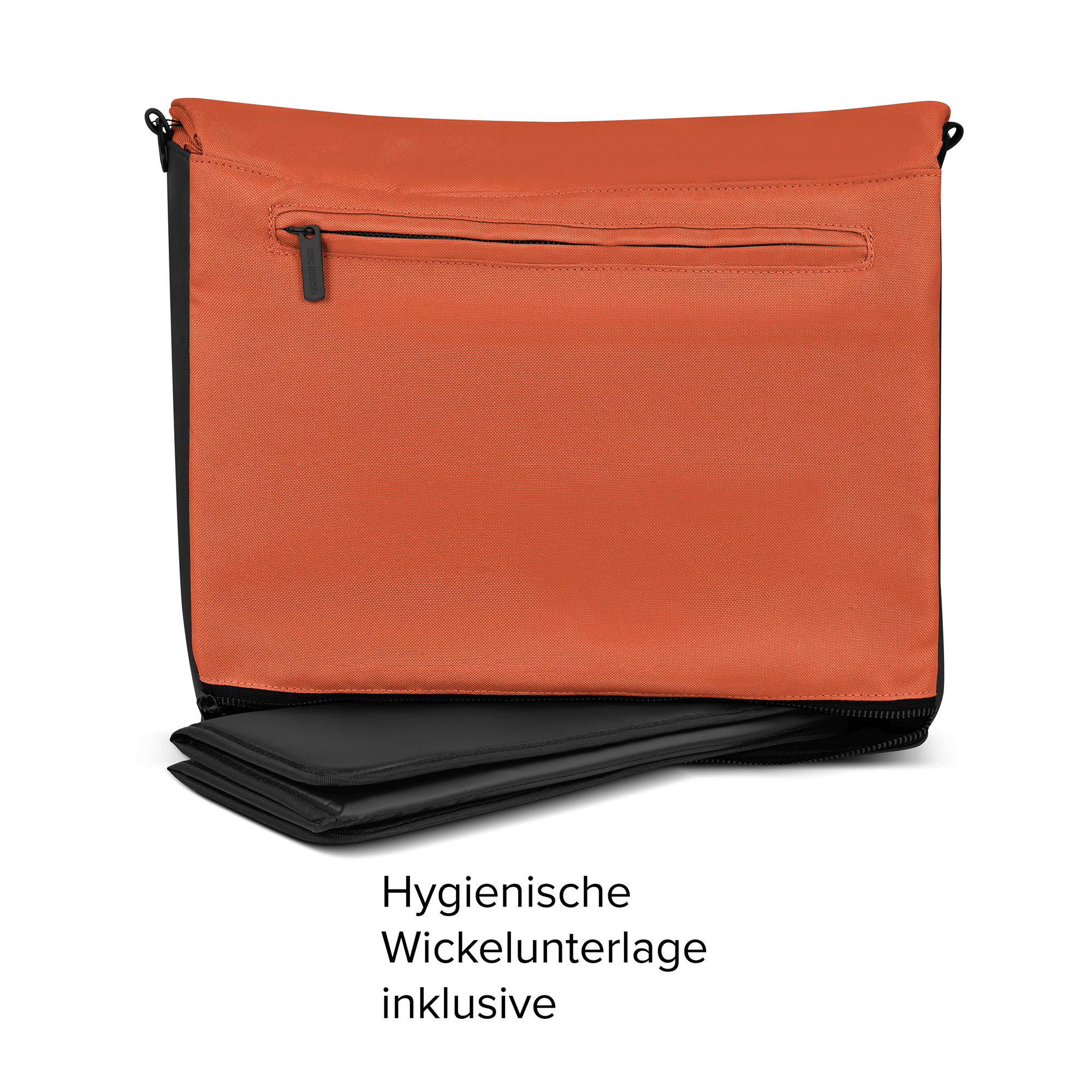 Wickeltaschen, ABC DESIGN, Orange – Produktansicht