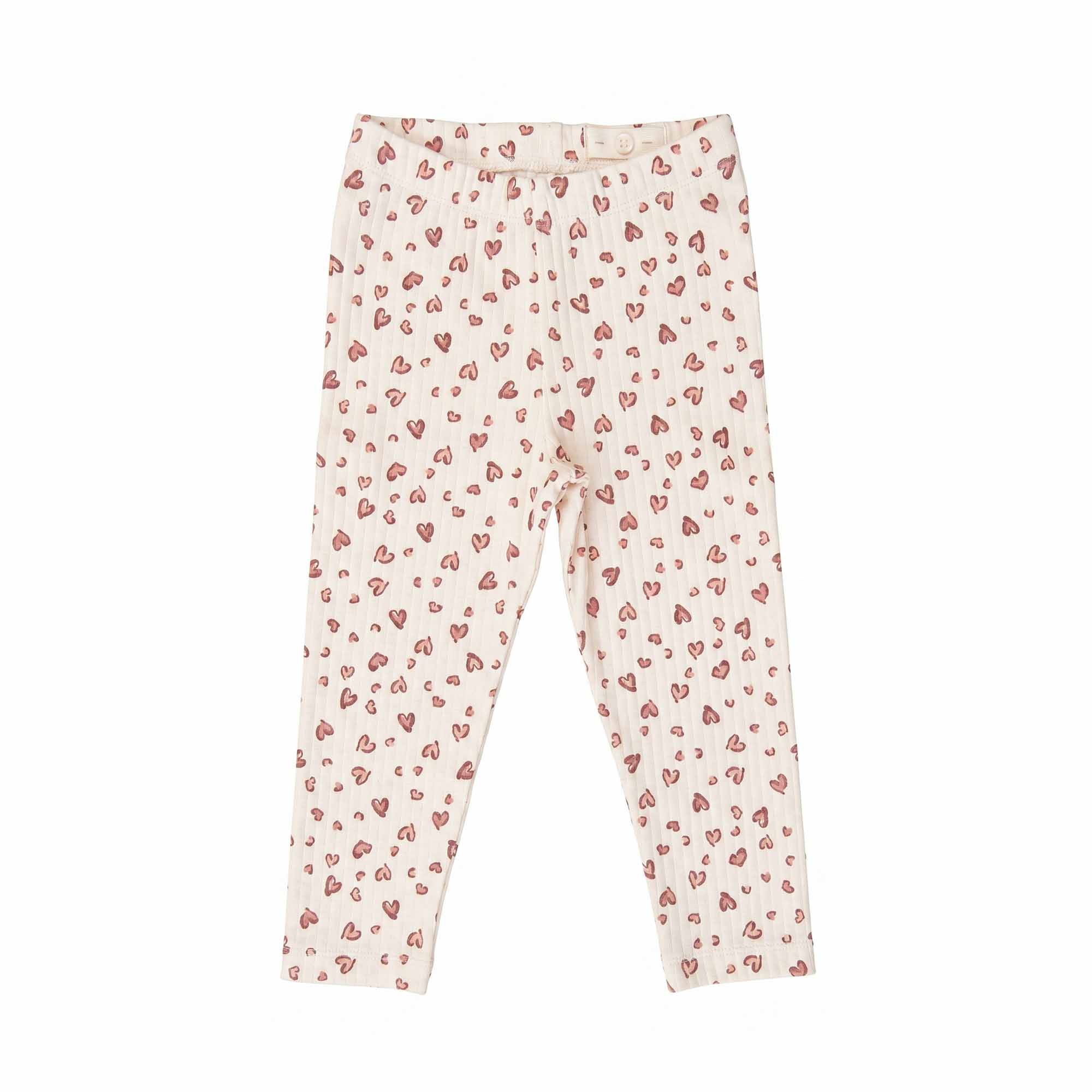 Leggings, LITTLE ONE, Weiß – Besonderheit: aus 95% Baumwolle