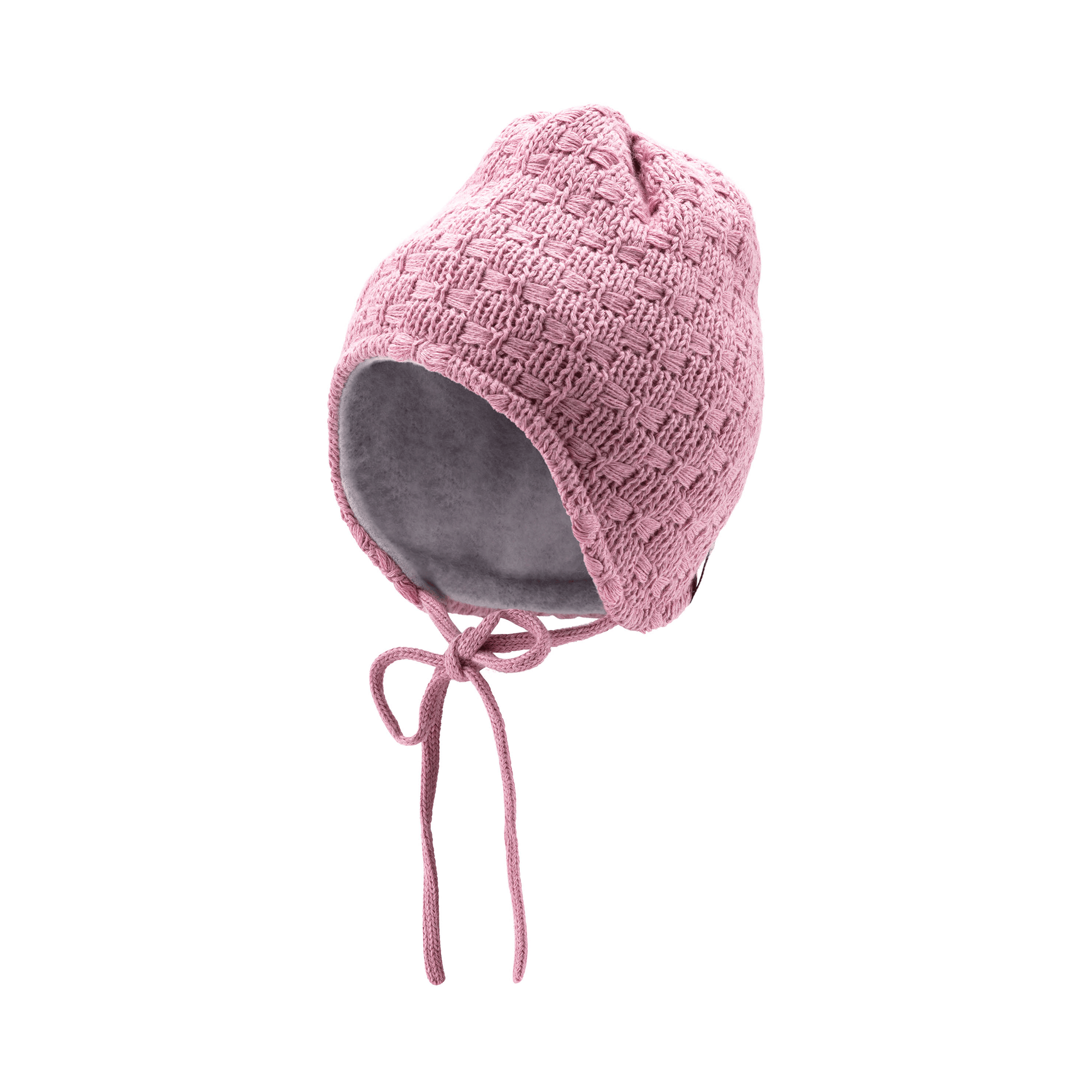 Strickmützen, Sterntaler, Pink – Besonderheit: Oberstoff aus 100% Baumwolle