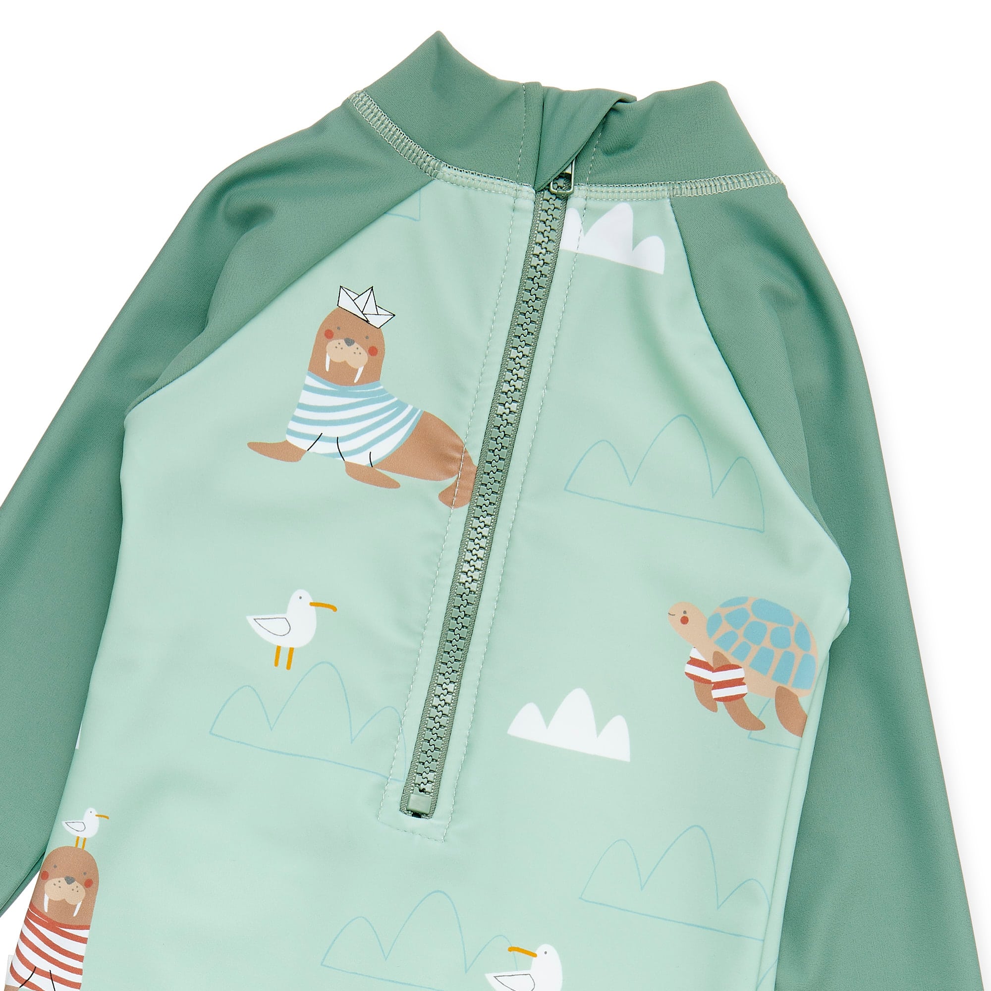 Schwimmanzüge & -shirts, LITTLE ONE, Grün – Produktansicht