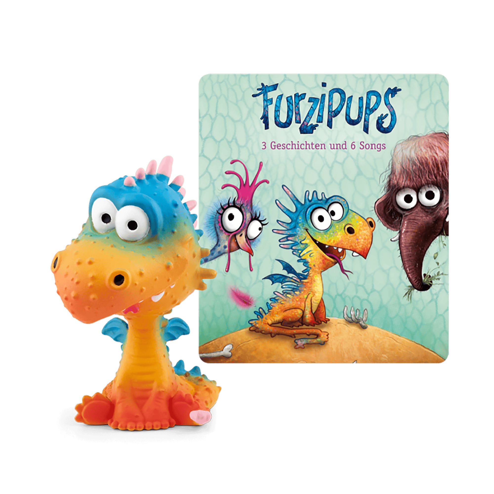 Tonies® Figuren, tonies, Mehrfarbig – Besonderheit: aus der Furzipups, der Knatterdrache-Reihe