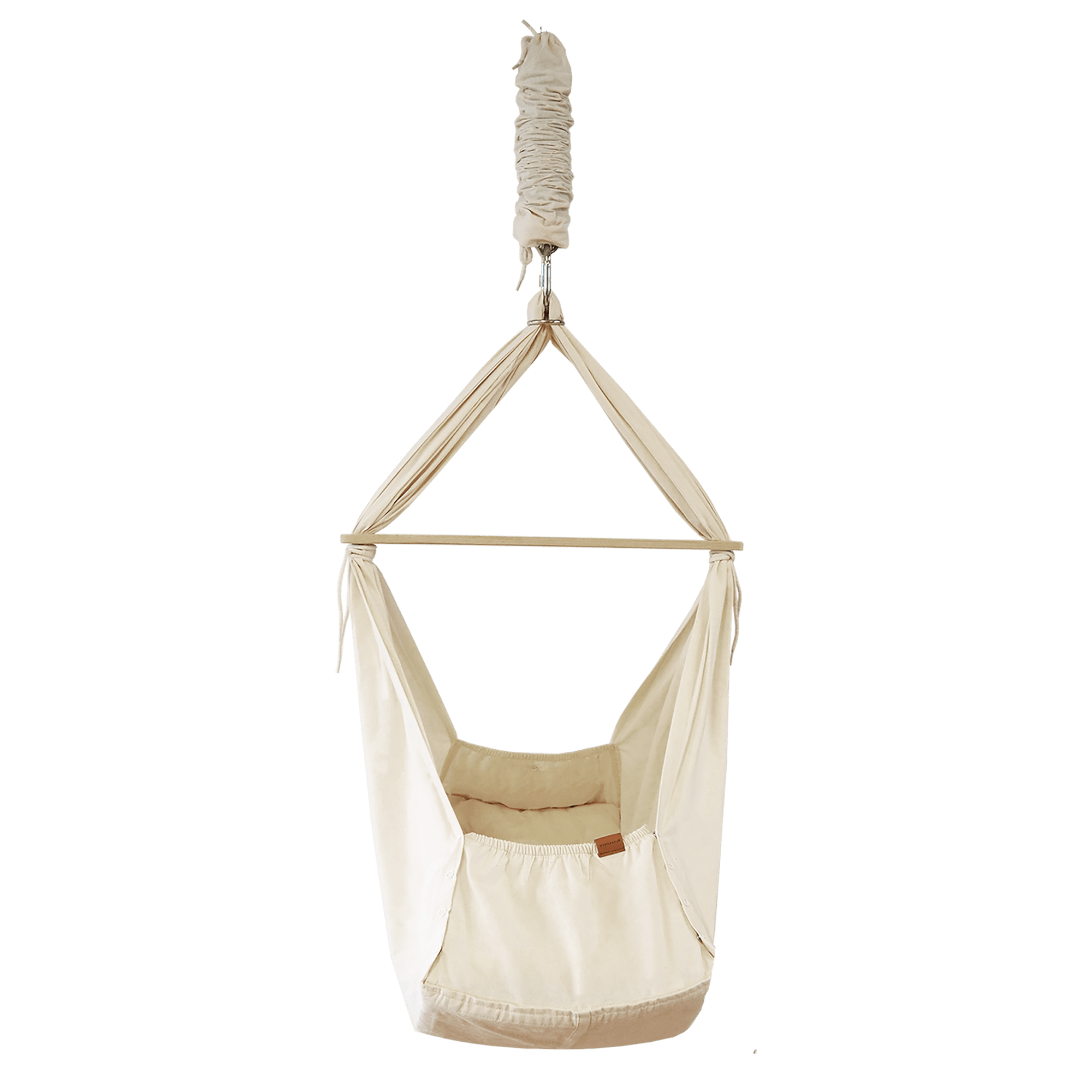 Federwiege, MEMBANTU, Beige – Produktansicht