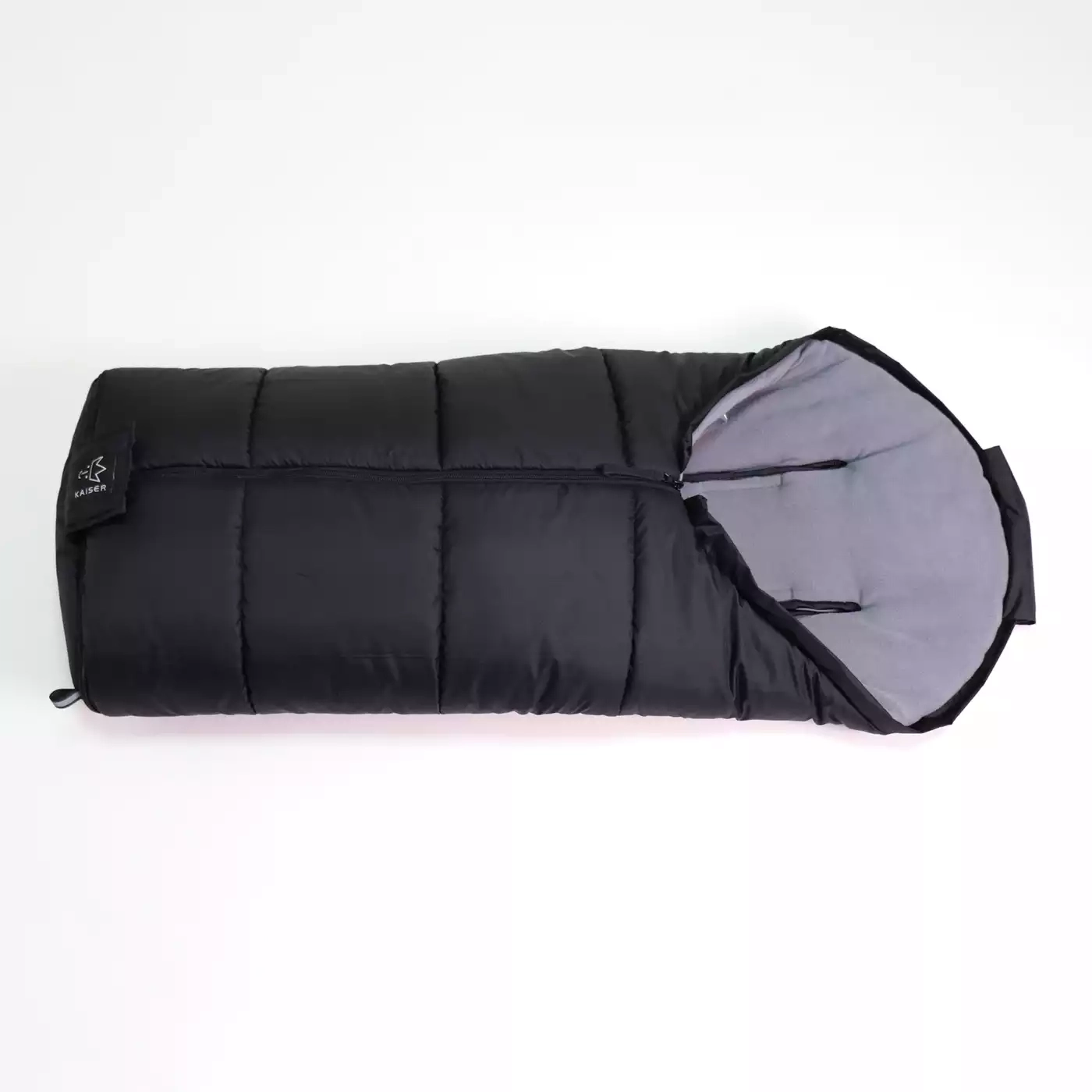 Fußsäcke & Decken, KAISER, Schwarz – Produktansicht