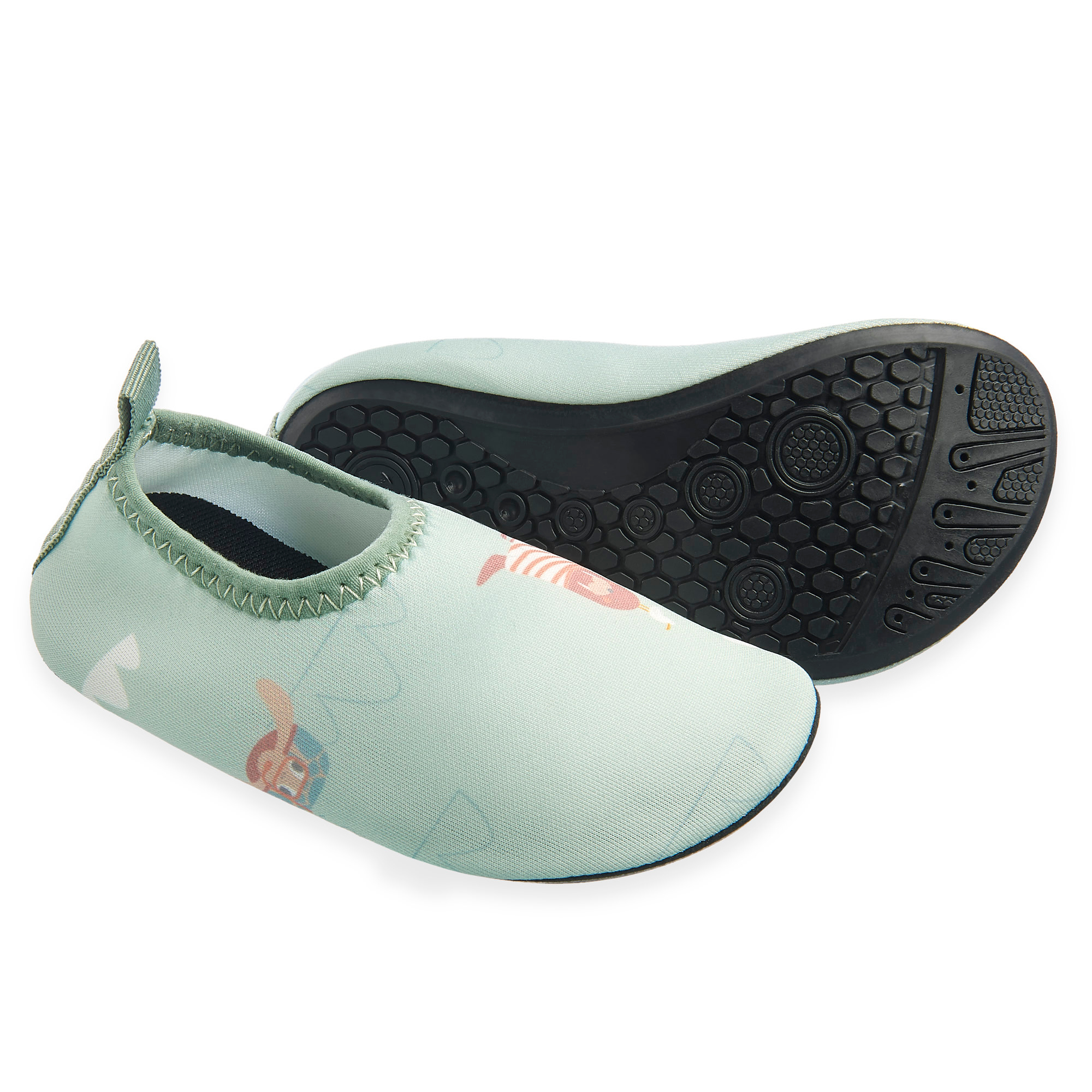 Badeschuhe, LITTLE ONE, Grün – Besonderheit: rutschfeste Sohle