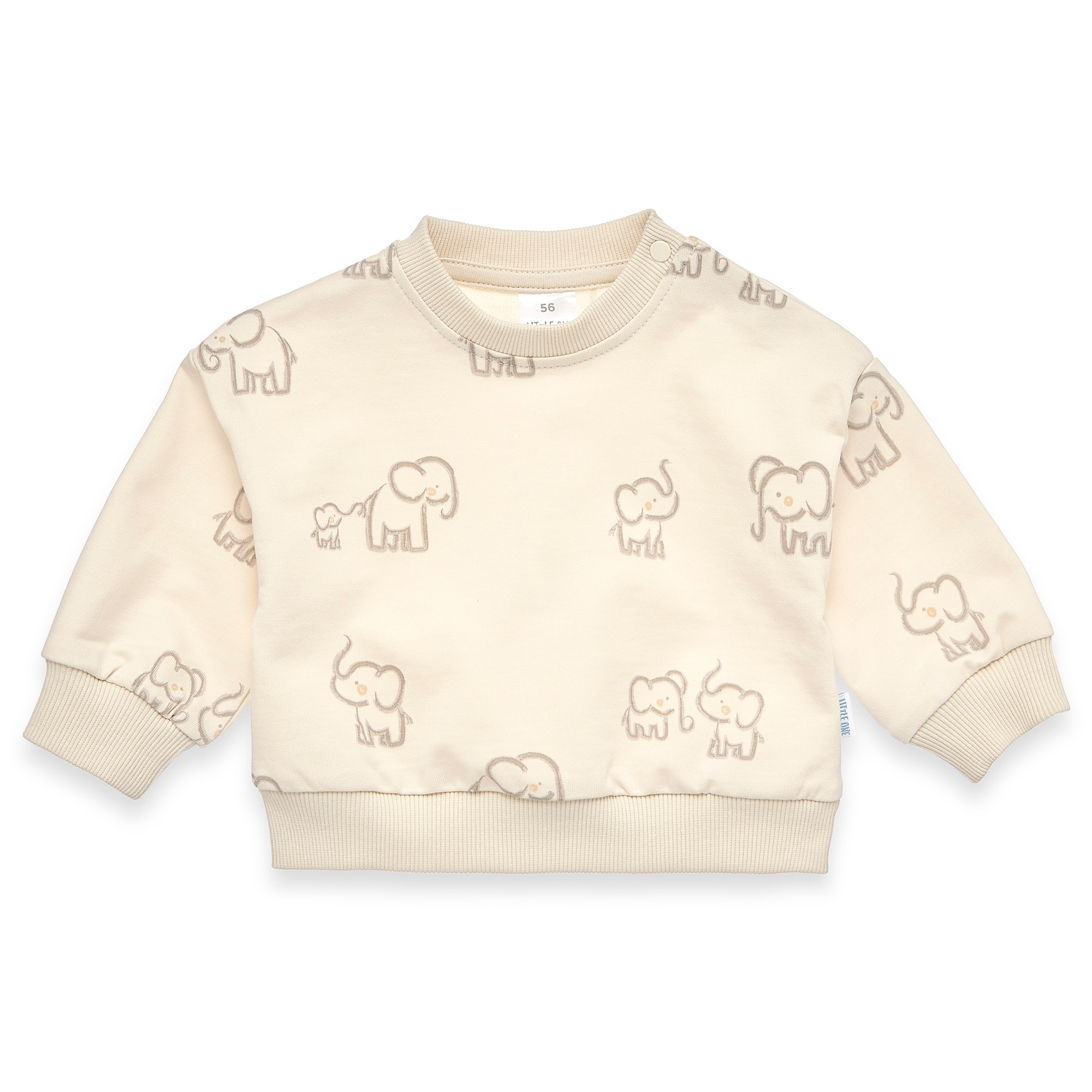 Pullover & Sweatshirts, LITTLE ONE, Beige – Besonderheit: aus 100% Baumwolle