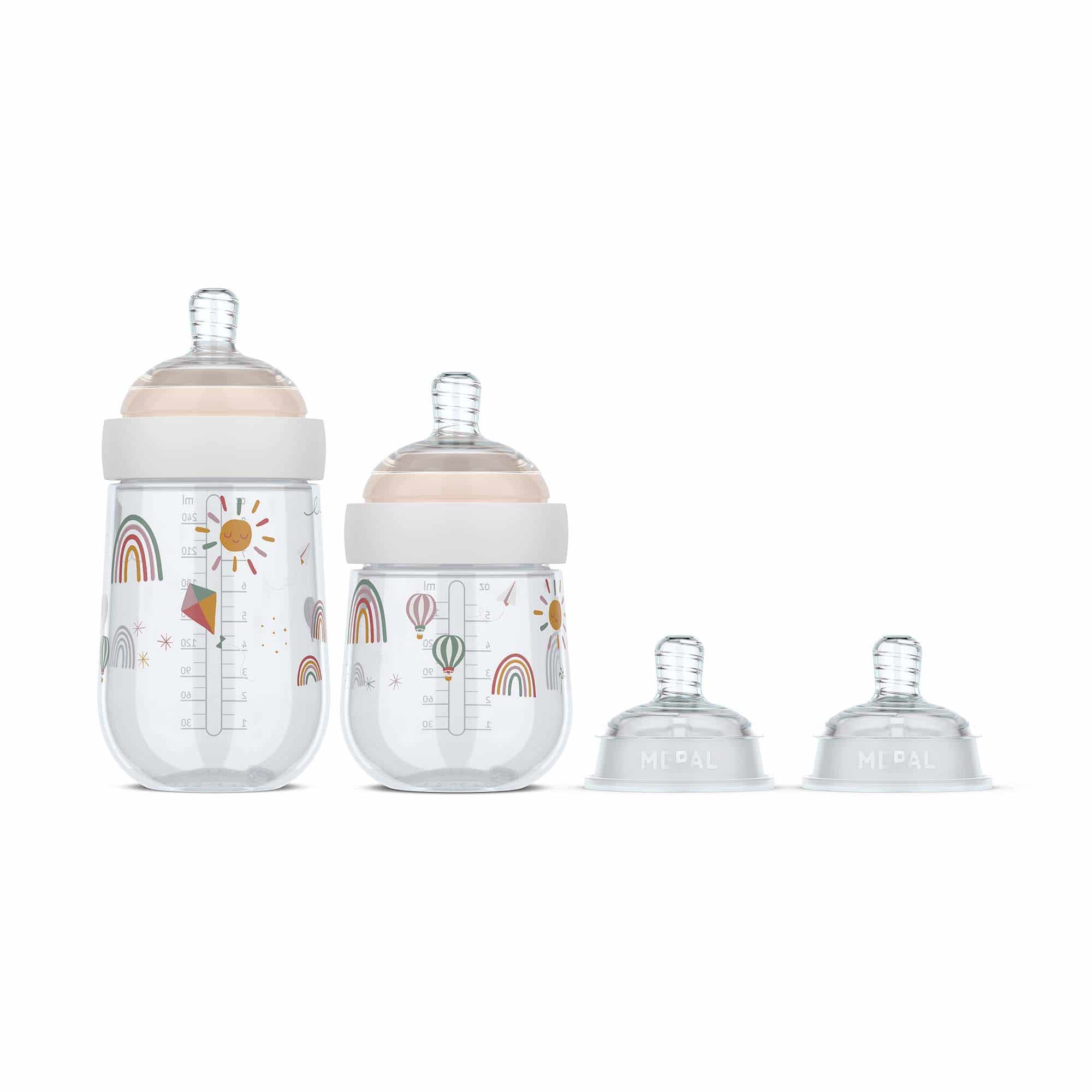 Babyfläschchen, MEPAL, Transparent – Produktansicht