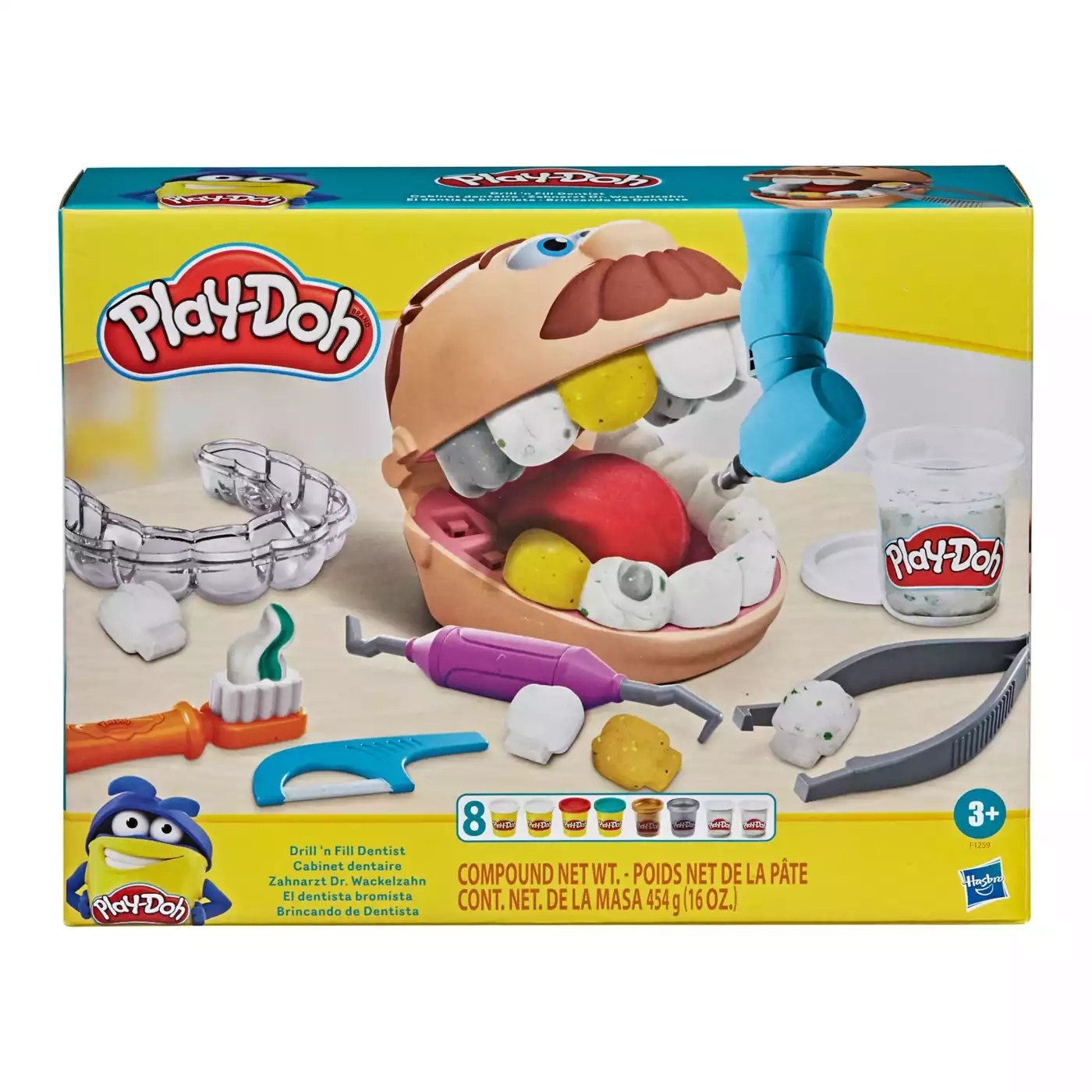 Malen & Kneten, Play-Doh, Mehrfarbig – Produktansicht