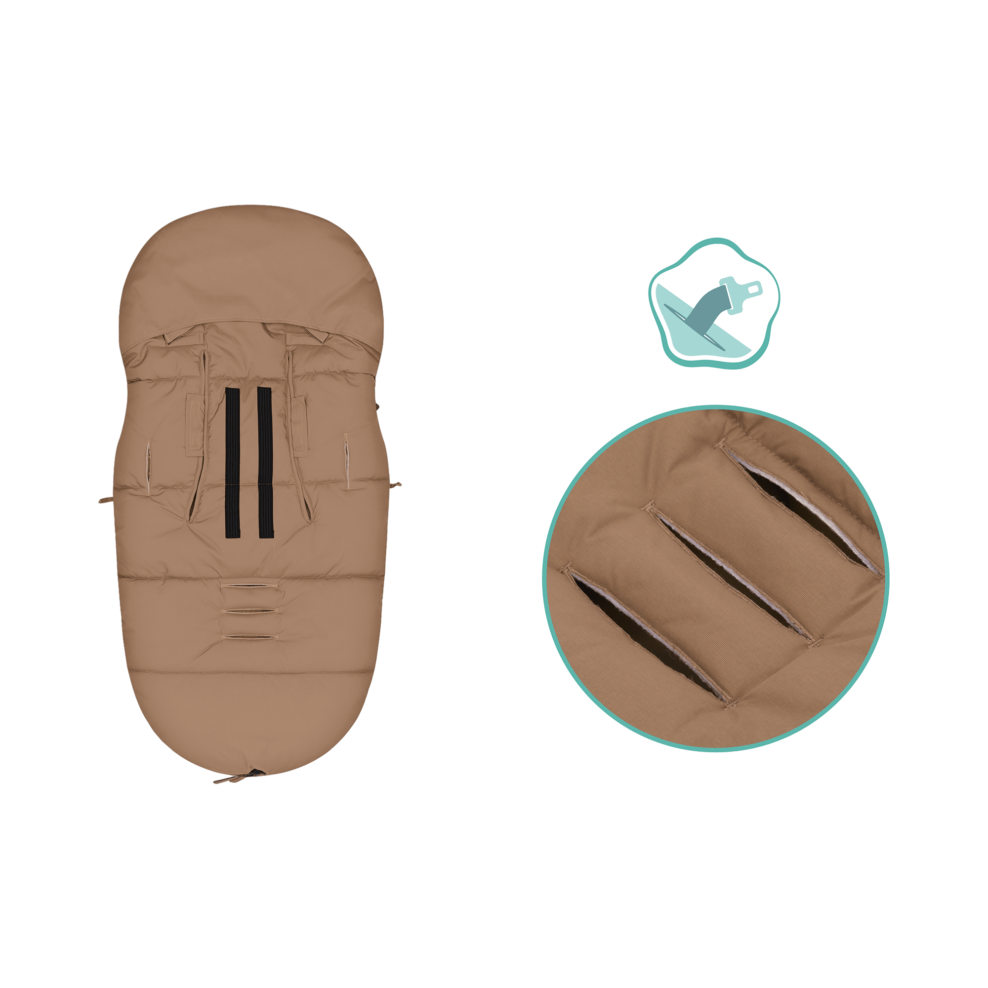 Fußsäcke & Decken, LITTLE ONE, Beige – Produktansicht