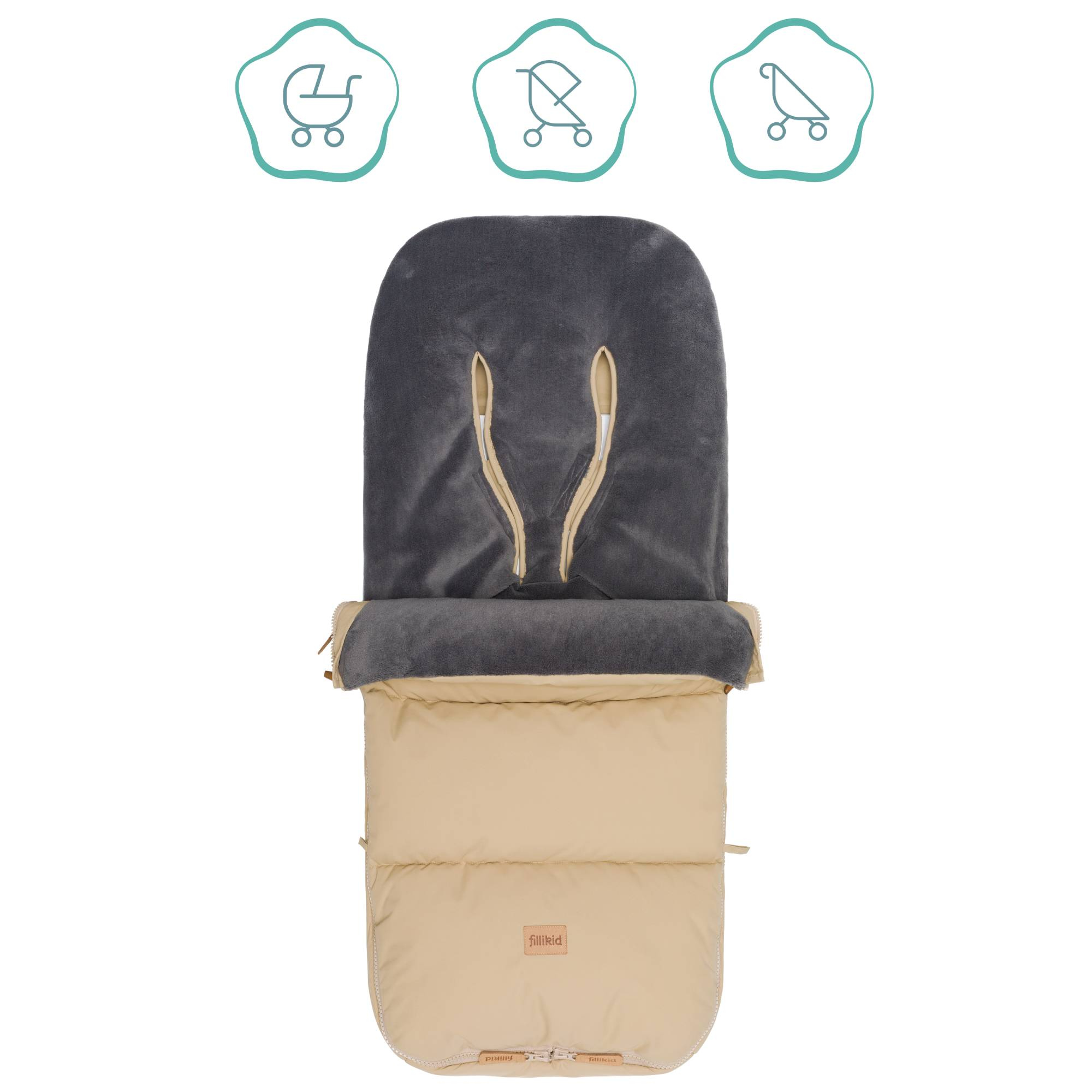 Fußsäcke & Decken, LITTLE ONE, Beige – Produktansicht
