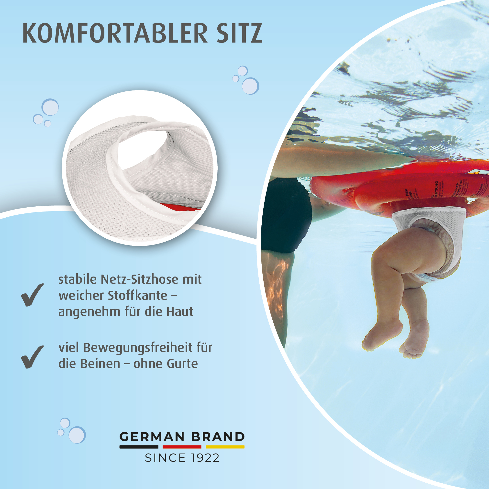 Schwimmflügel & Schwimmhilfen, reer, Rot – Produktansicht