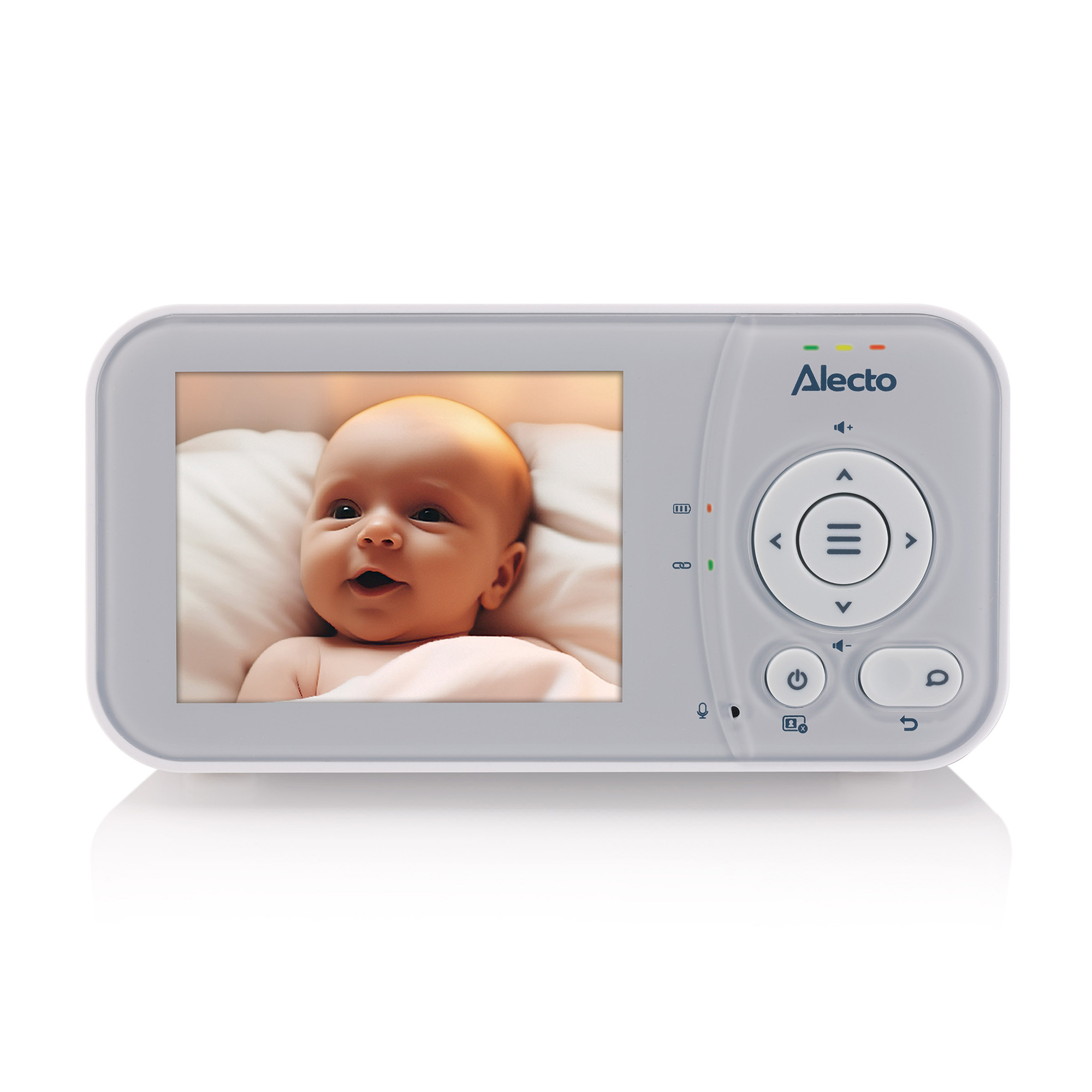 Video Babyphone, Alecto baby, Weiß – Produktansicht