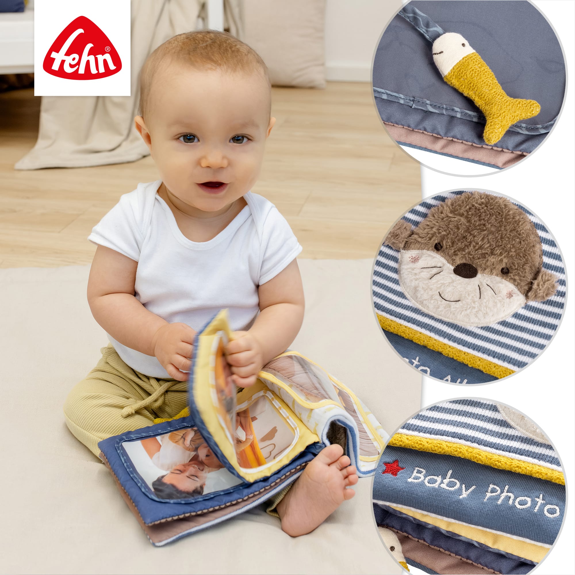 Babyalben, fehn, Blau – Produktansicht