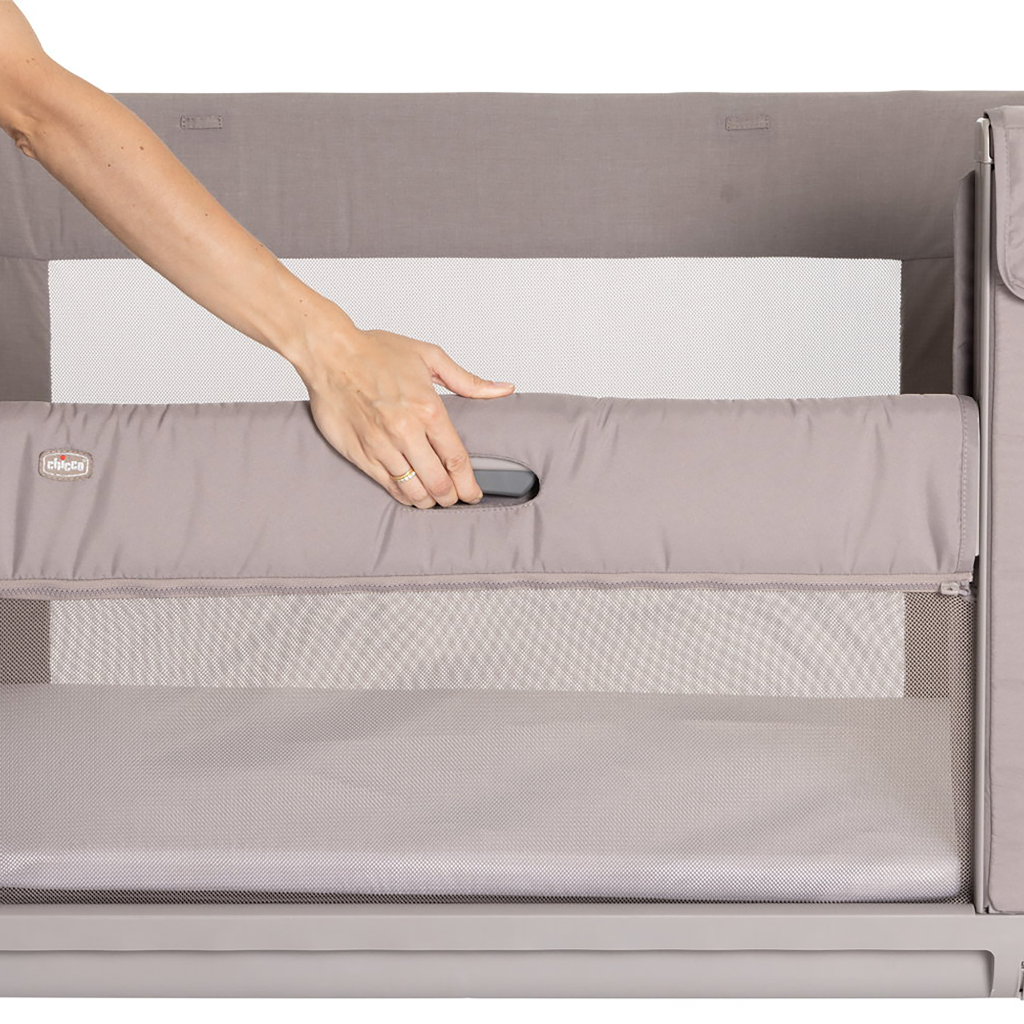 Beistellbetten, chicco, Grau – Produktansicht