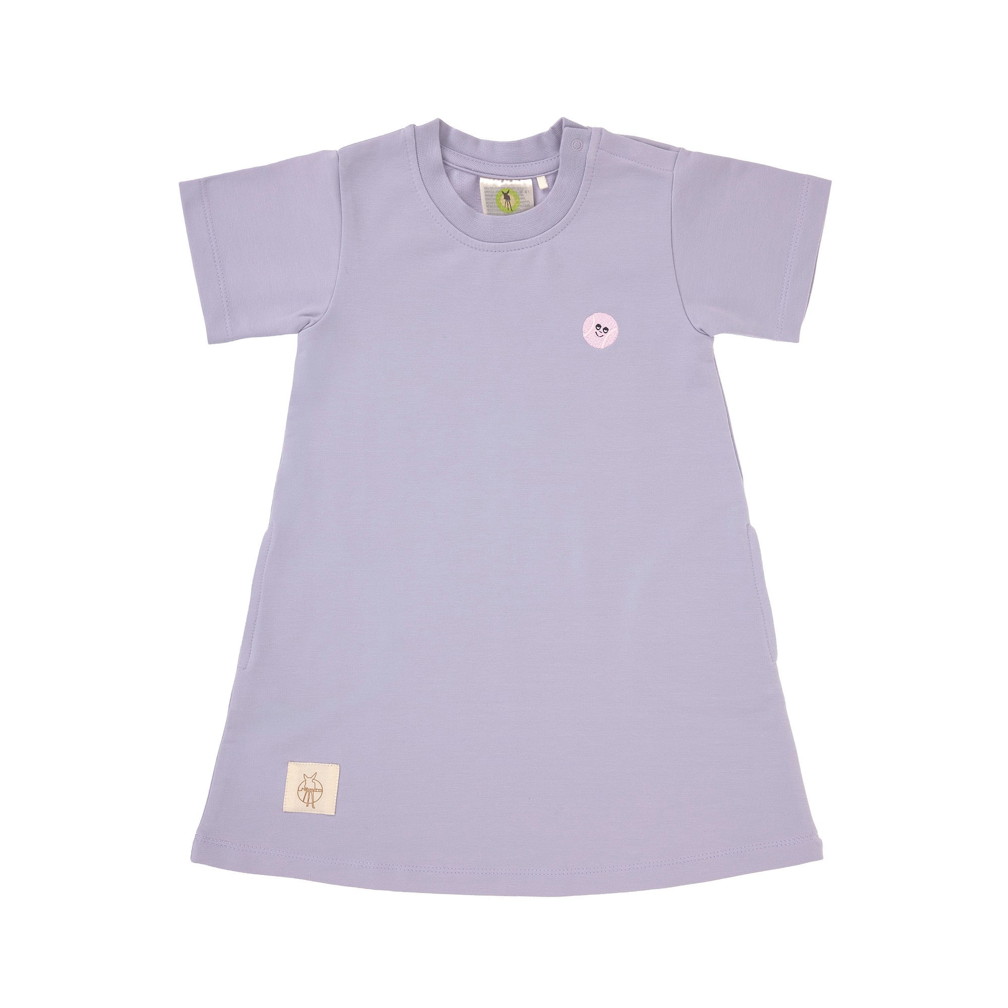 Kleider, LÄSSIG, Lila – Besonderheit: aus 95% Baumwolle