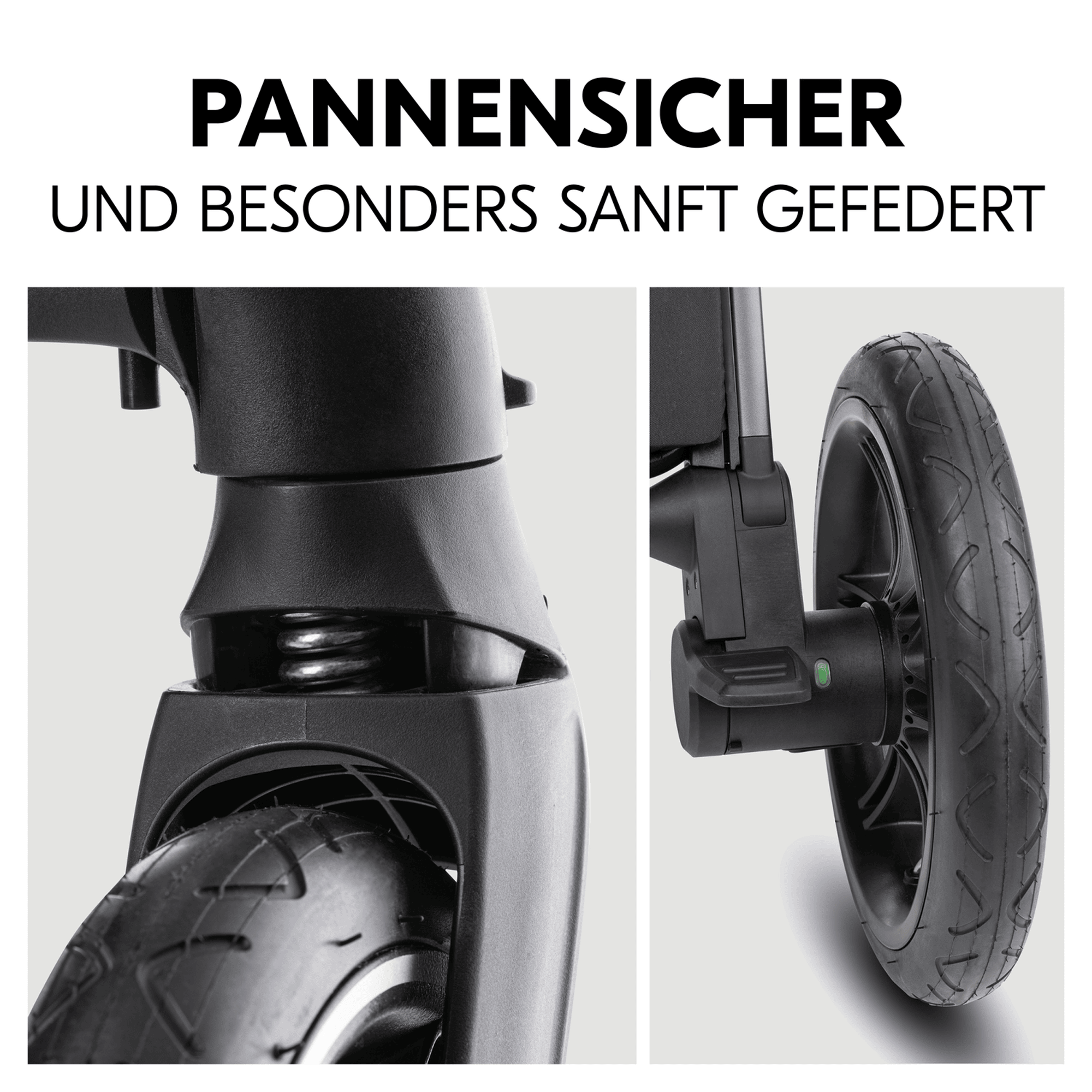 Kombi-Kinderwagen, hauck, Grau – Produktansicht
