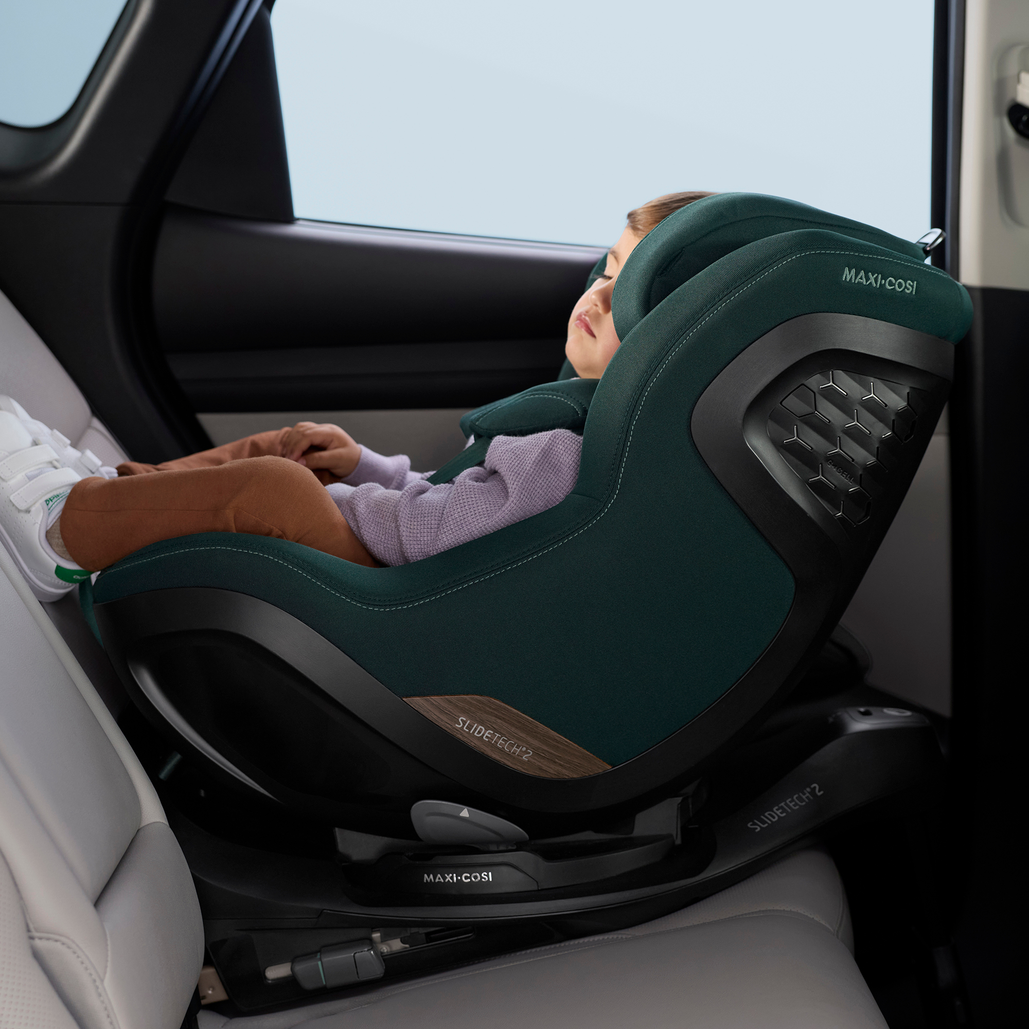 Reboarder 0-18 kg, Gruppe 0+/1, MAXI-COSI Premium, Grün – Produktansicht